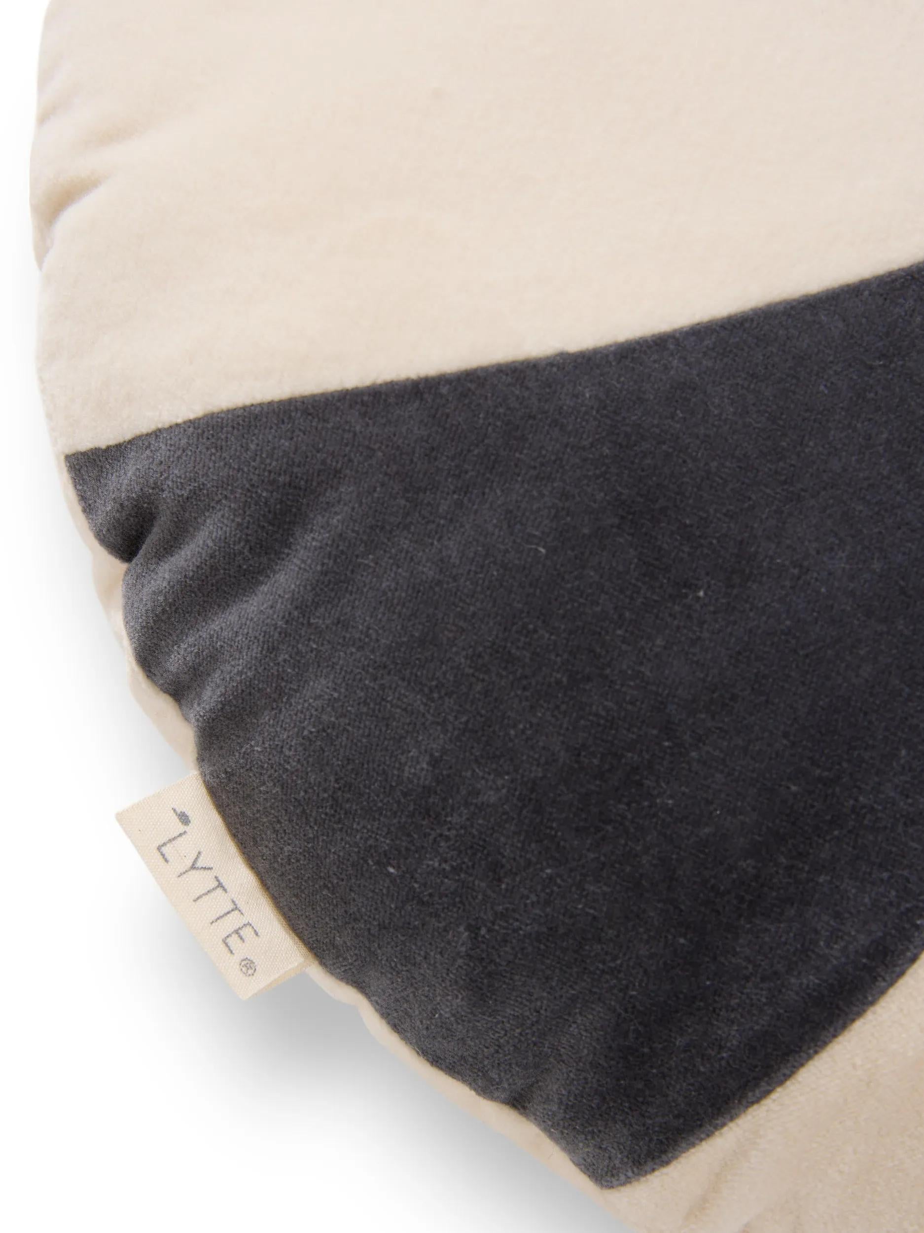 Cushion Cecilia Beige/Black