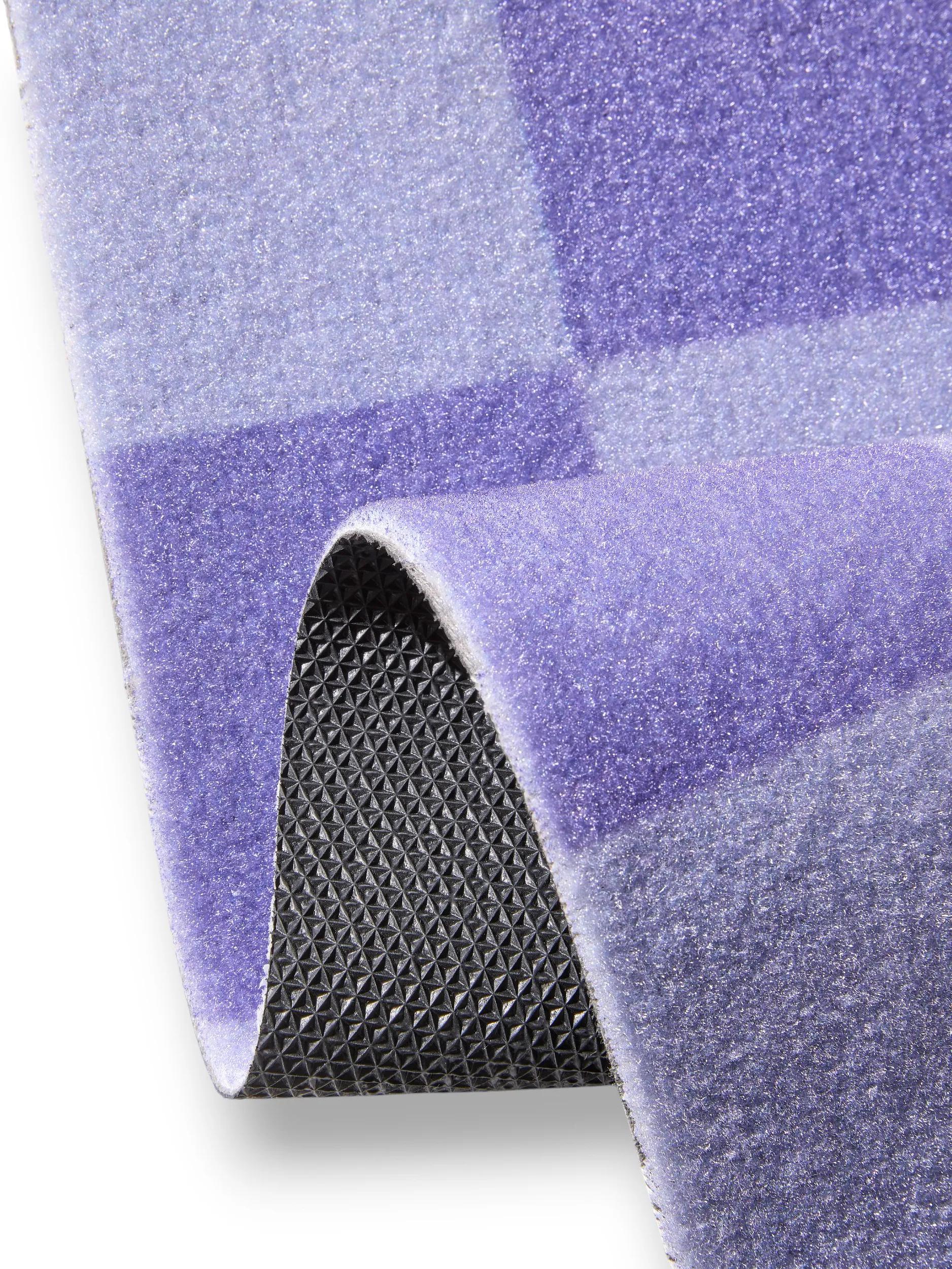 Door mat Checker Purple