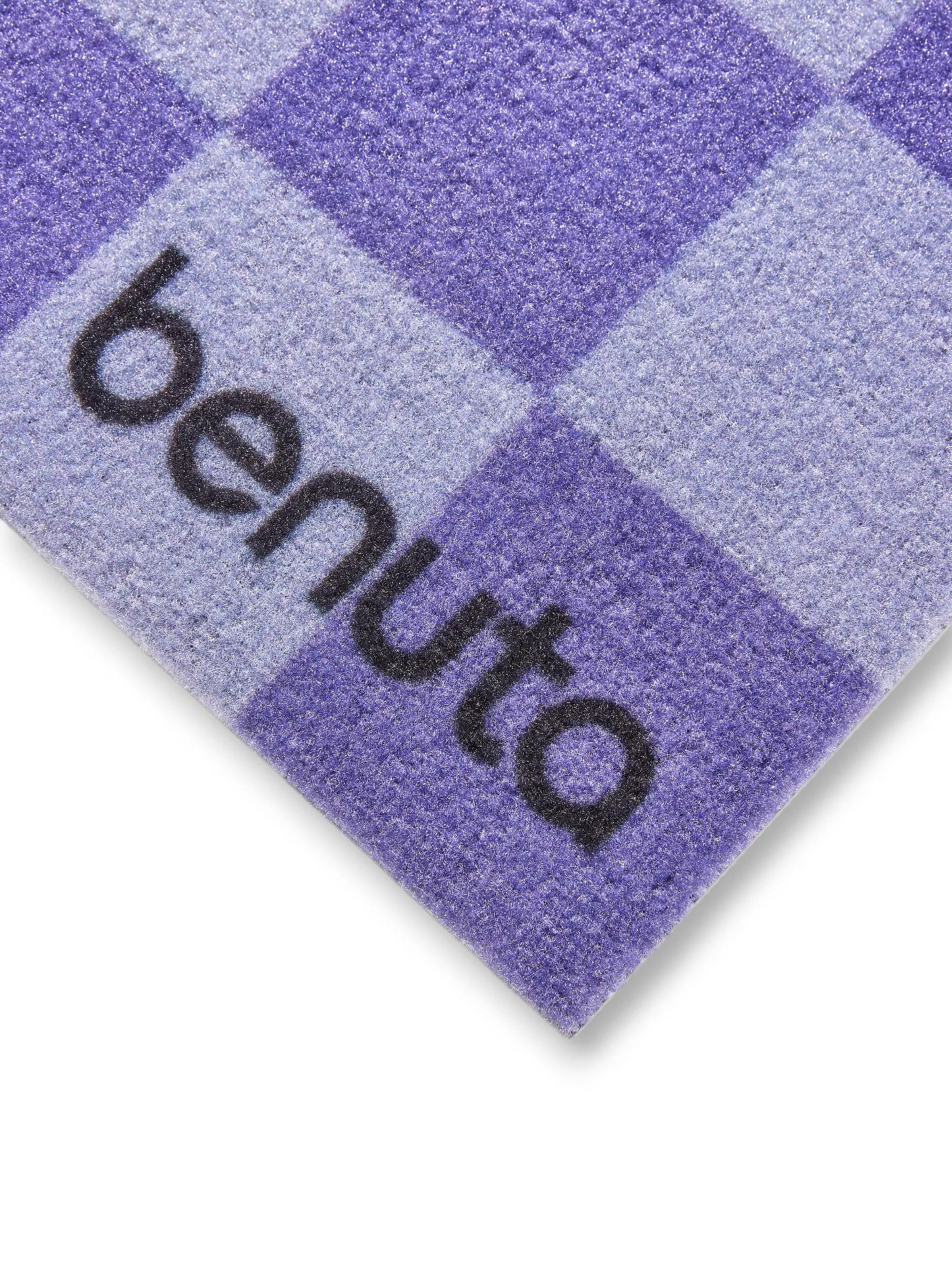Door mat Checker Purple