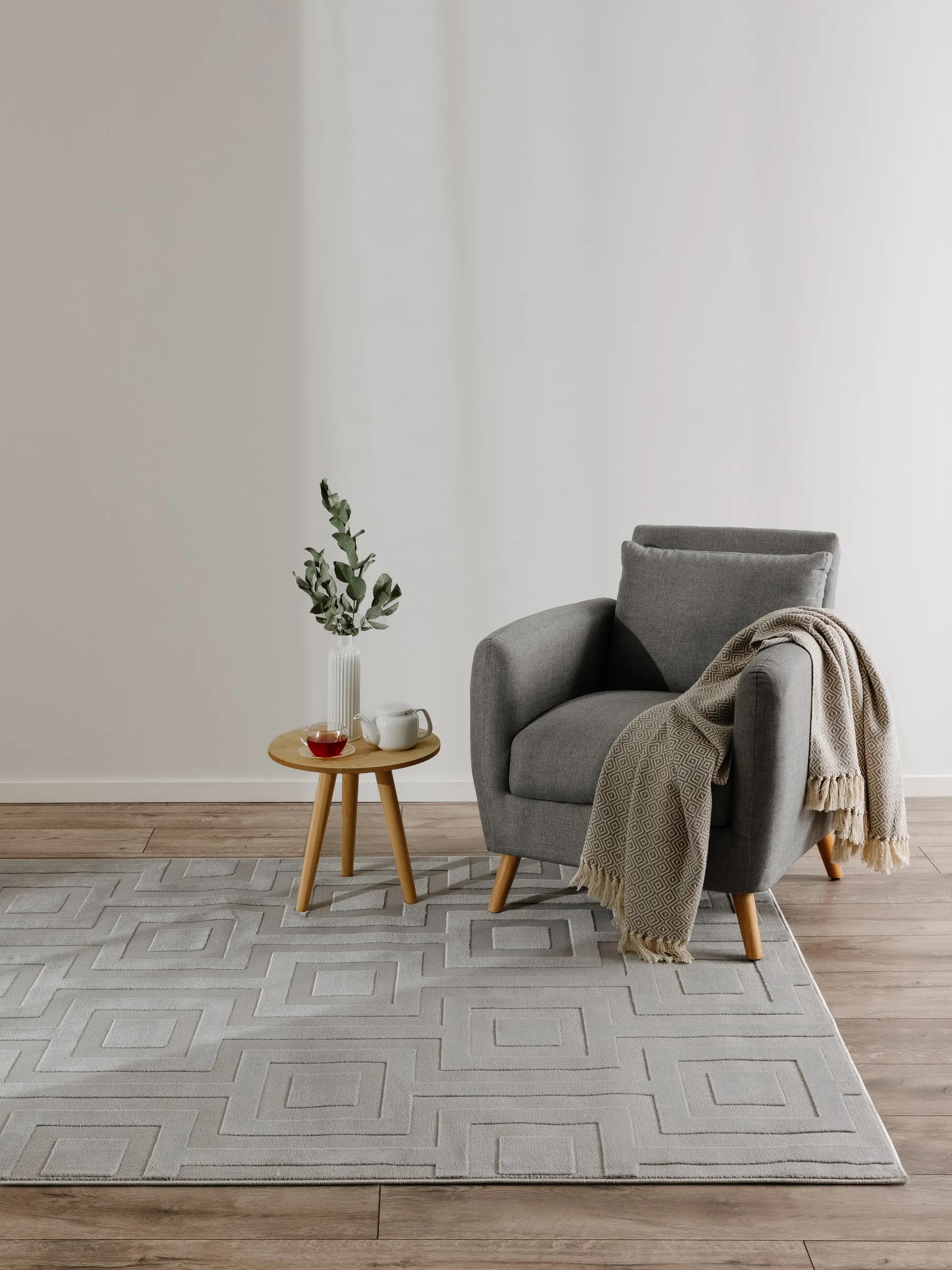 Rug Claire Light Grey