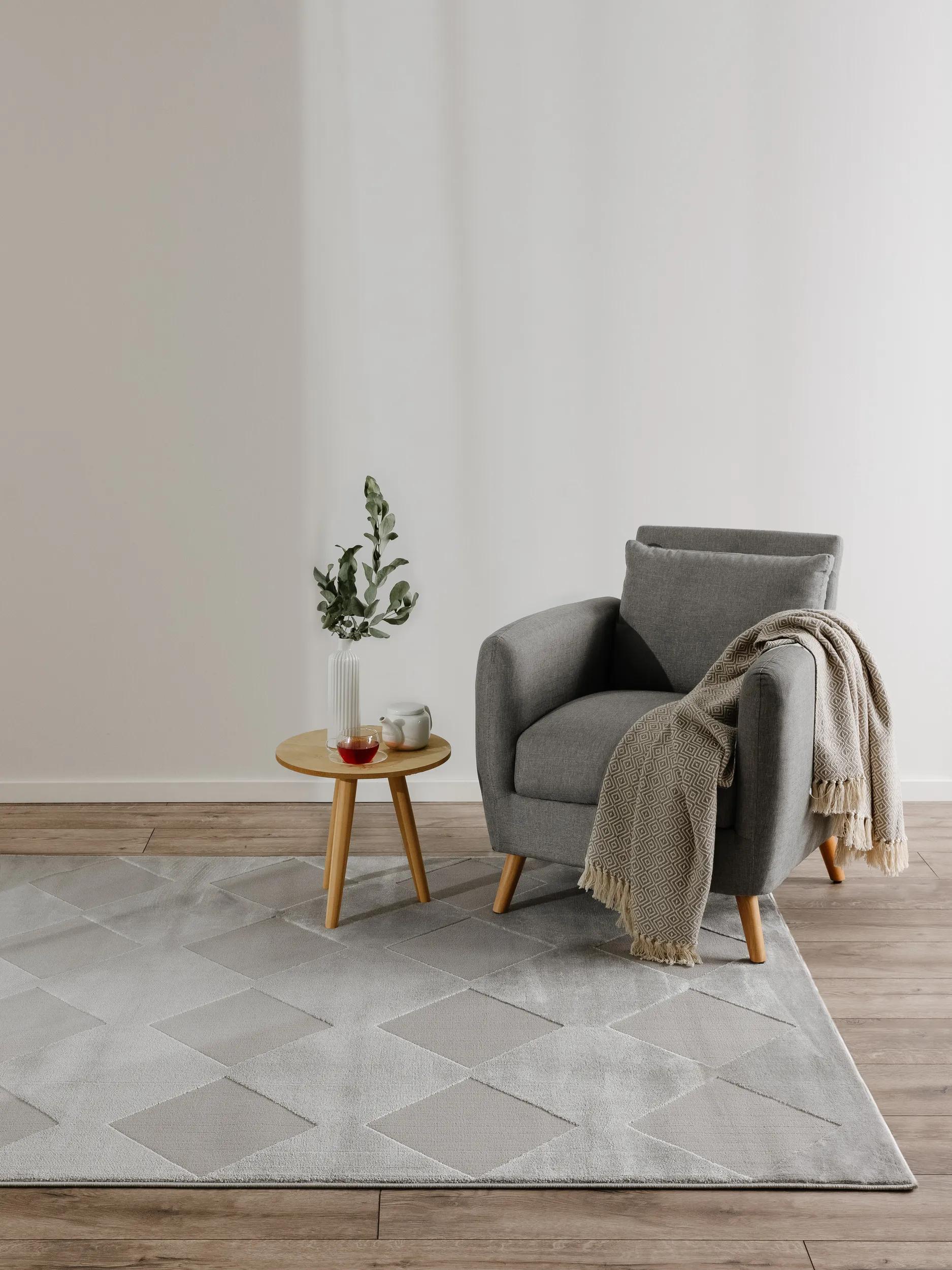 Rug Claire Light Grey