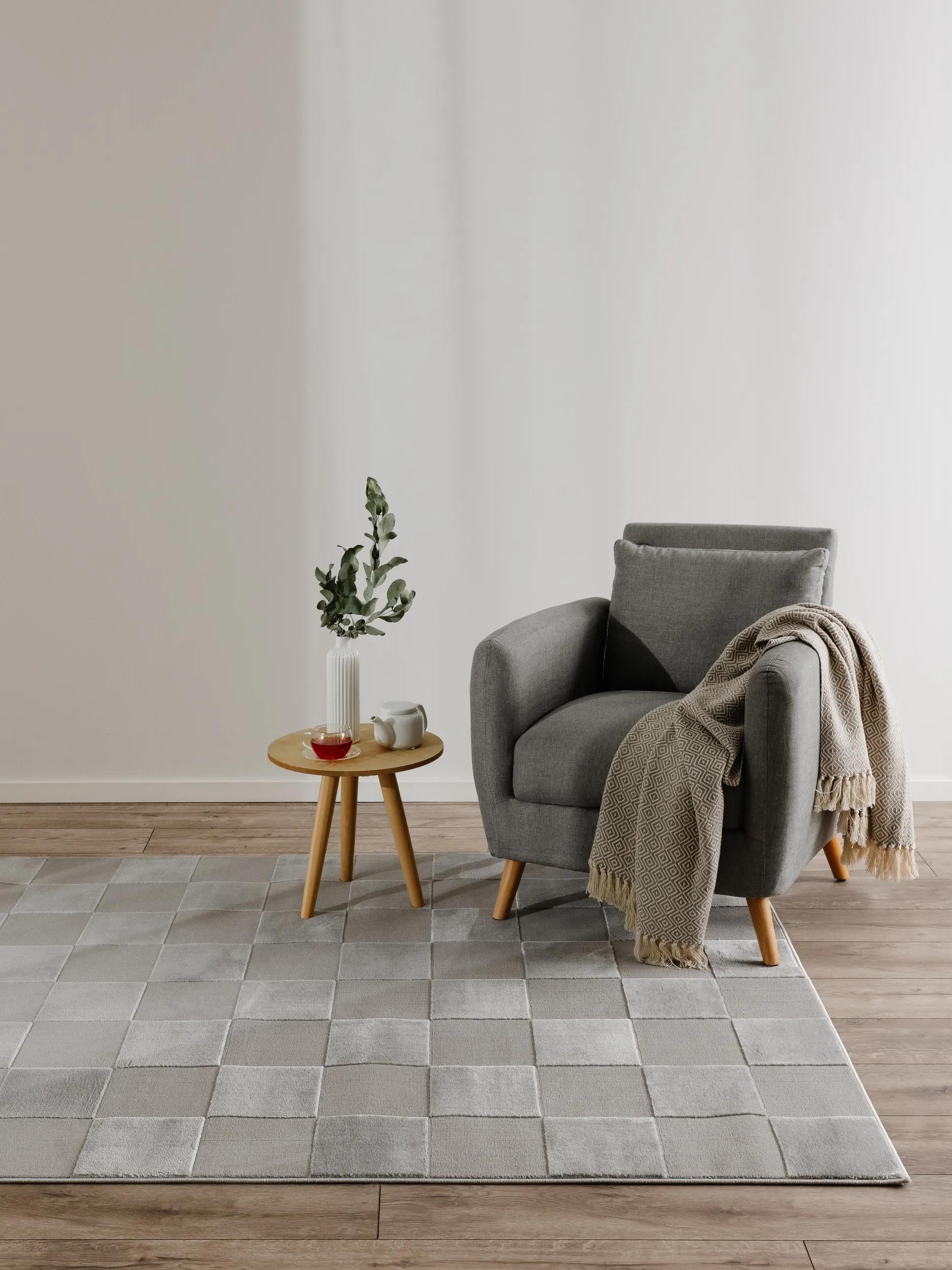 Rug Claire Light Grey