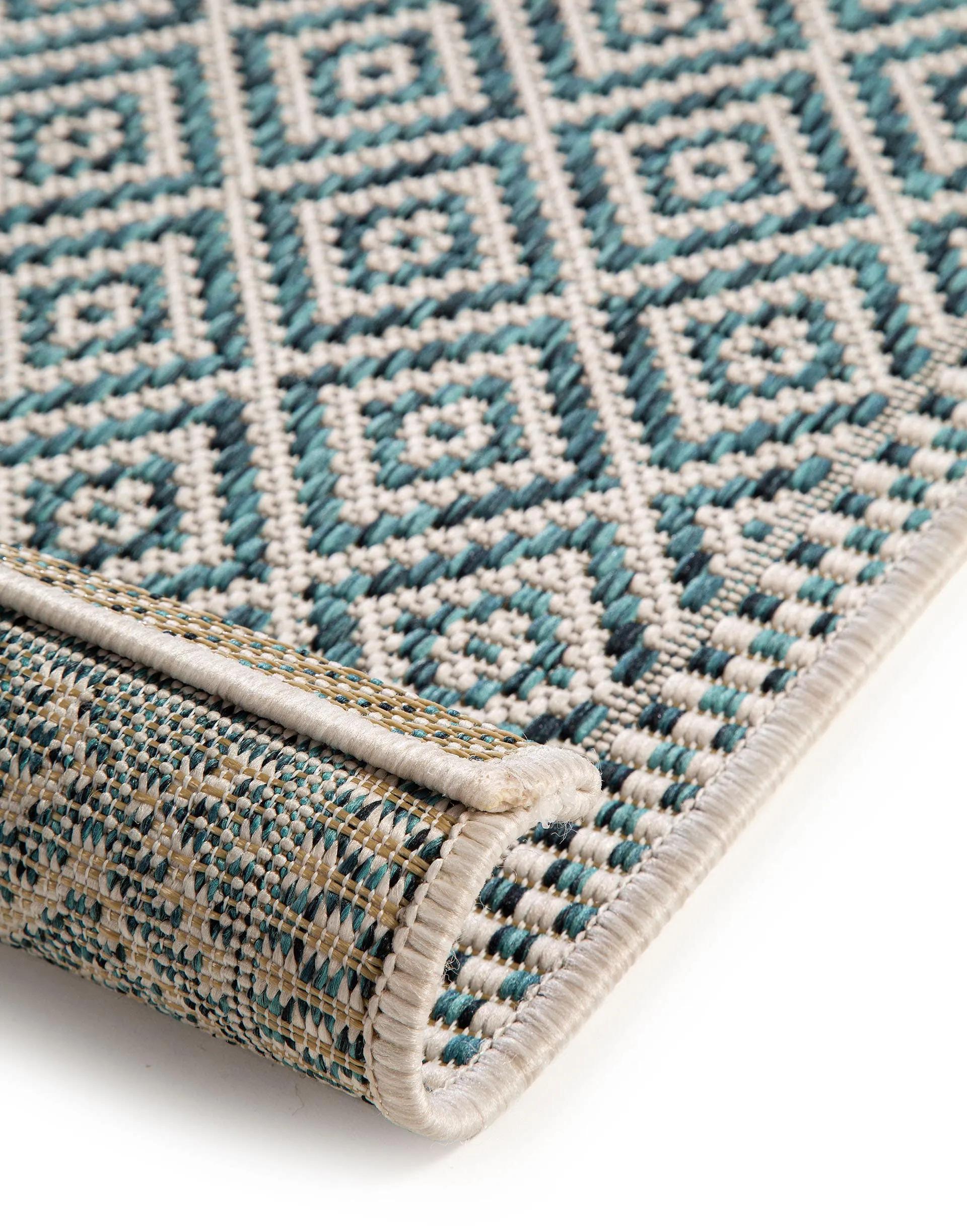 In- & Outdoor Runner Cleo Blue