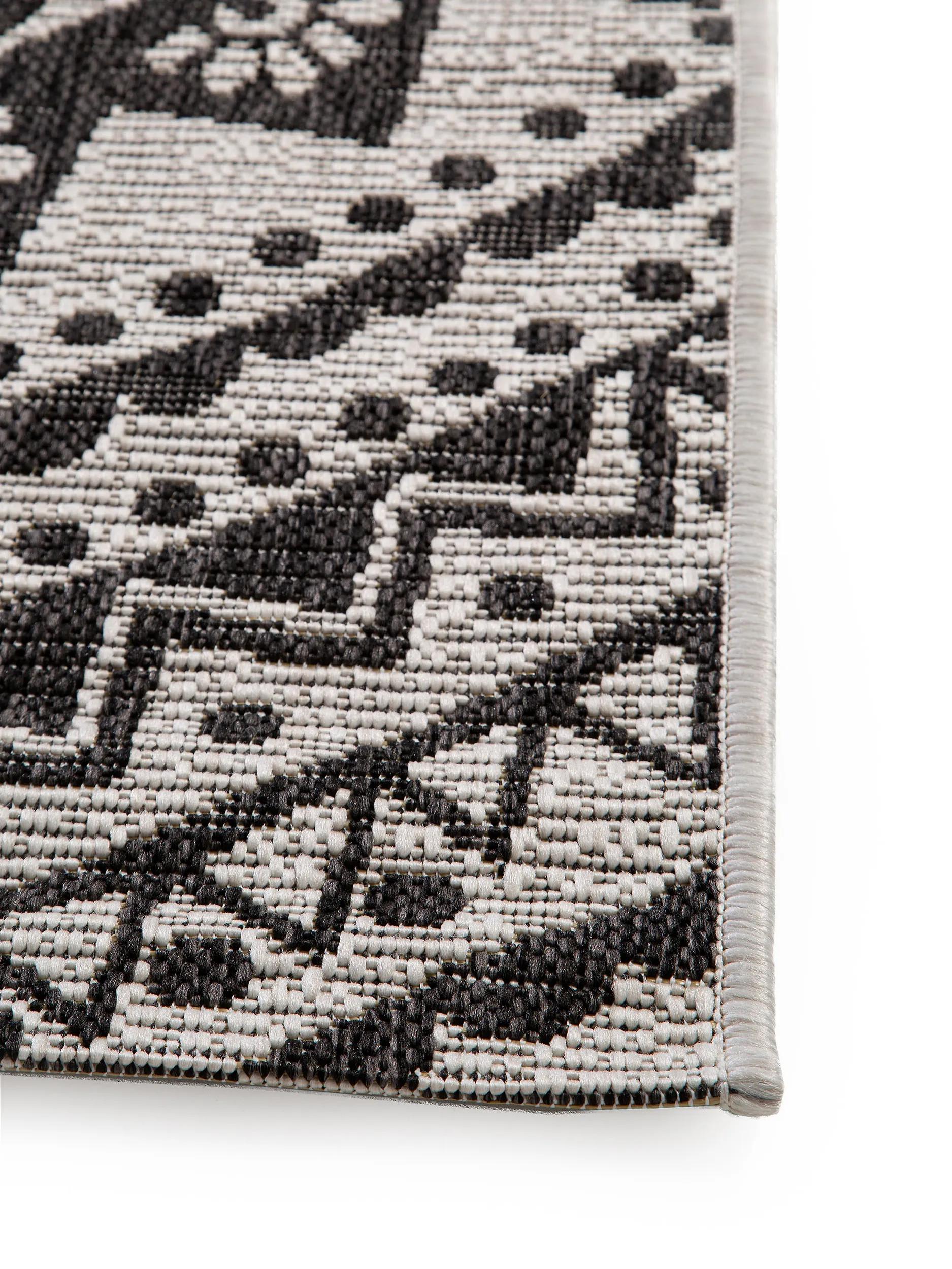 In- & Outdoor Rug Cleo White/Black