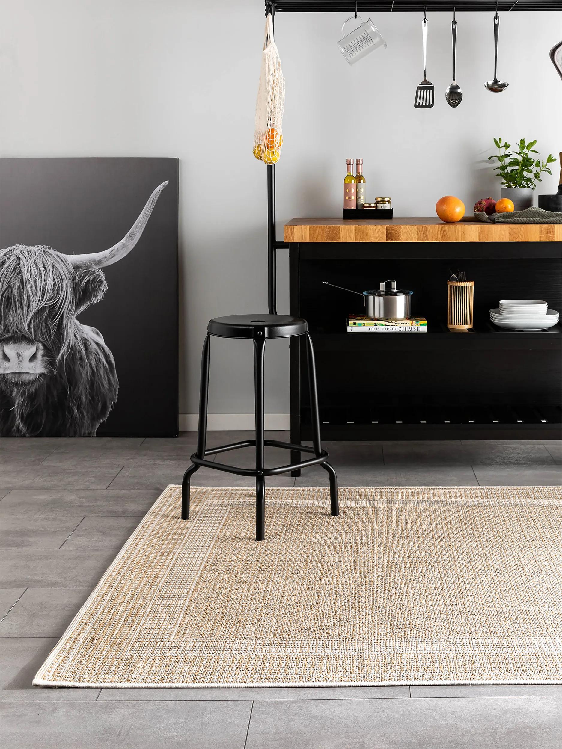 In- & Outdoor Rug Cleo Cream/Beige