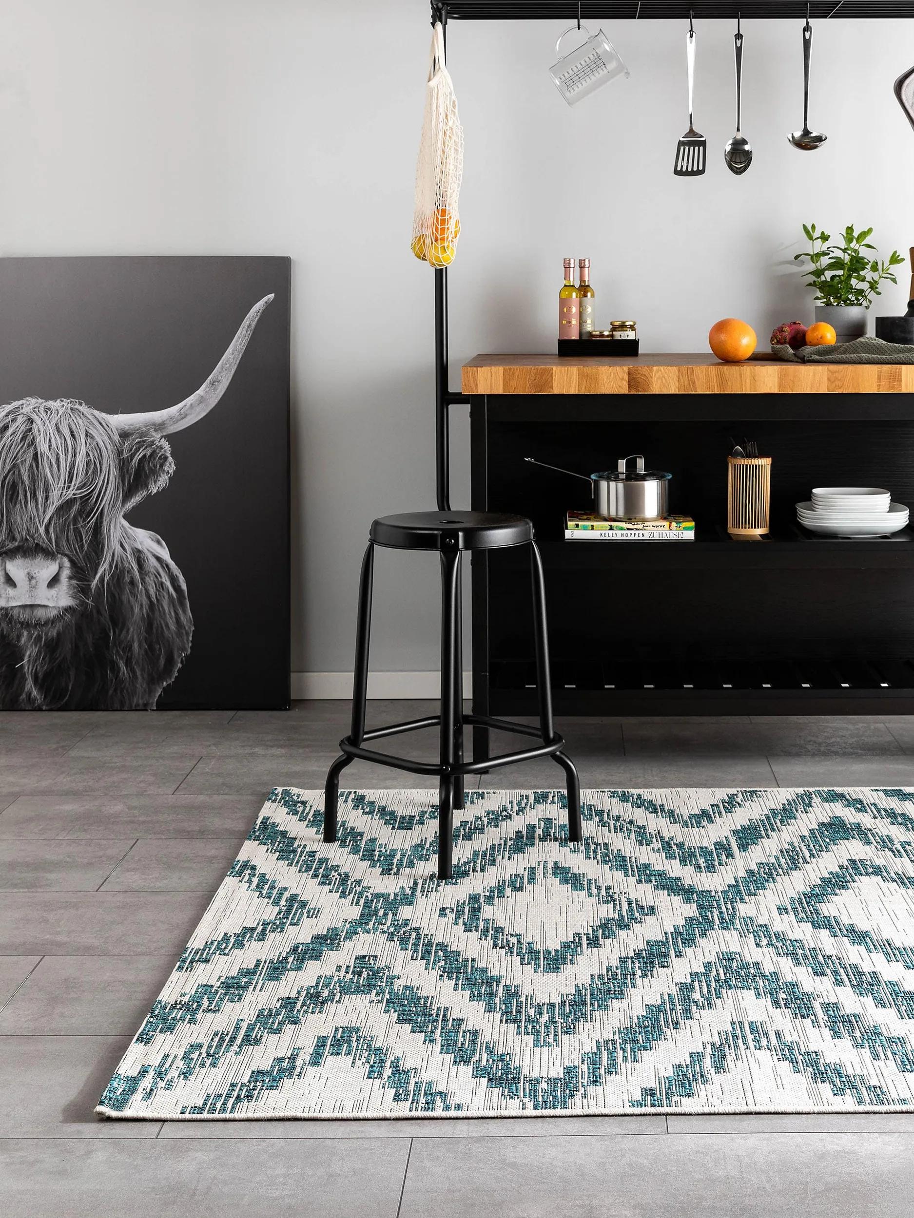 In- & Outdoor Rug Cleo Blue