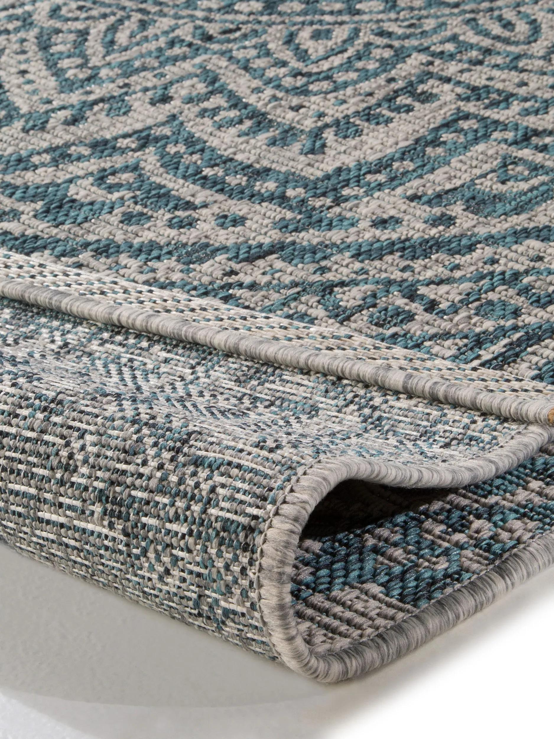 In- & Outdoor Rug Cleo Beige/Blue