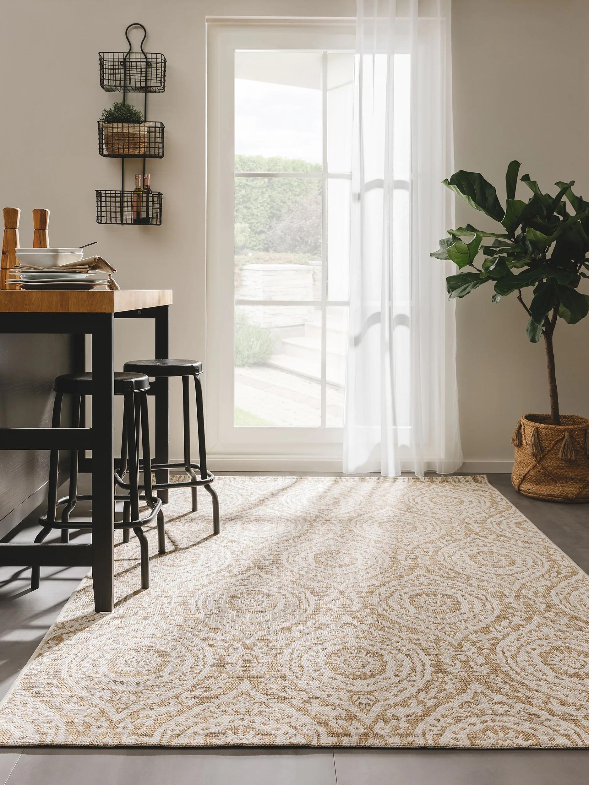 In- & Outdoor Rug Cleo Cream/Beige