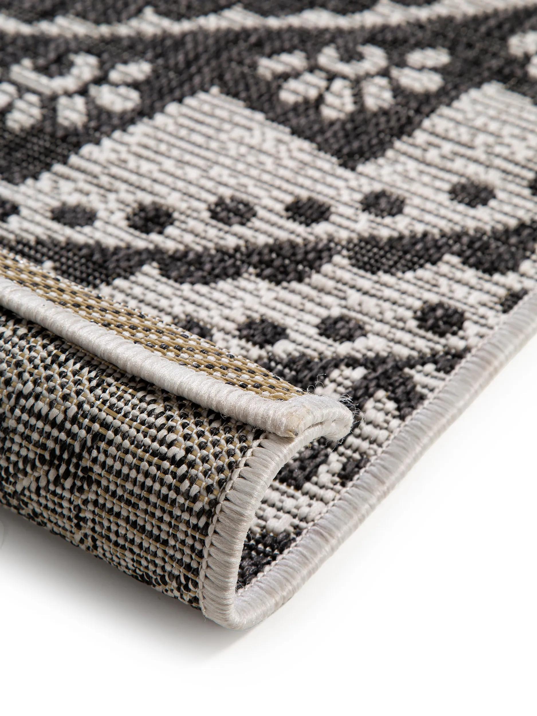 In- & Outdoor Rug Cleo White/Black