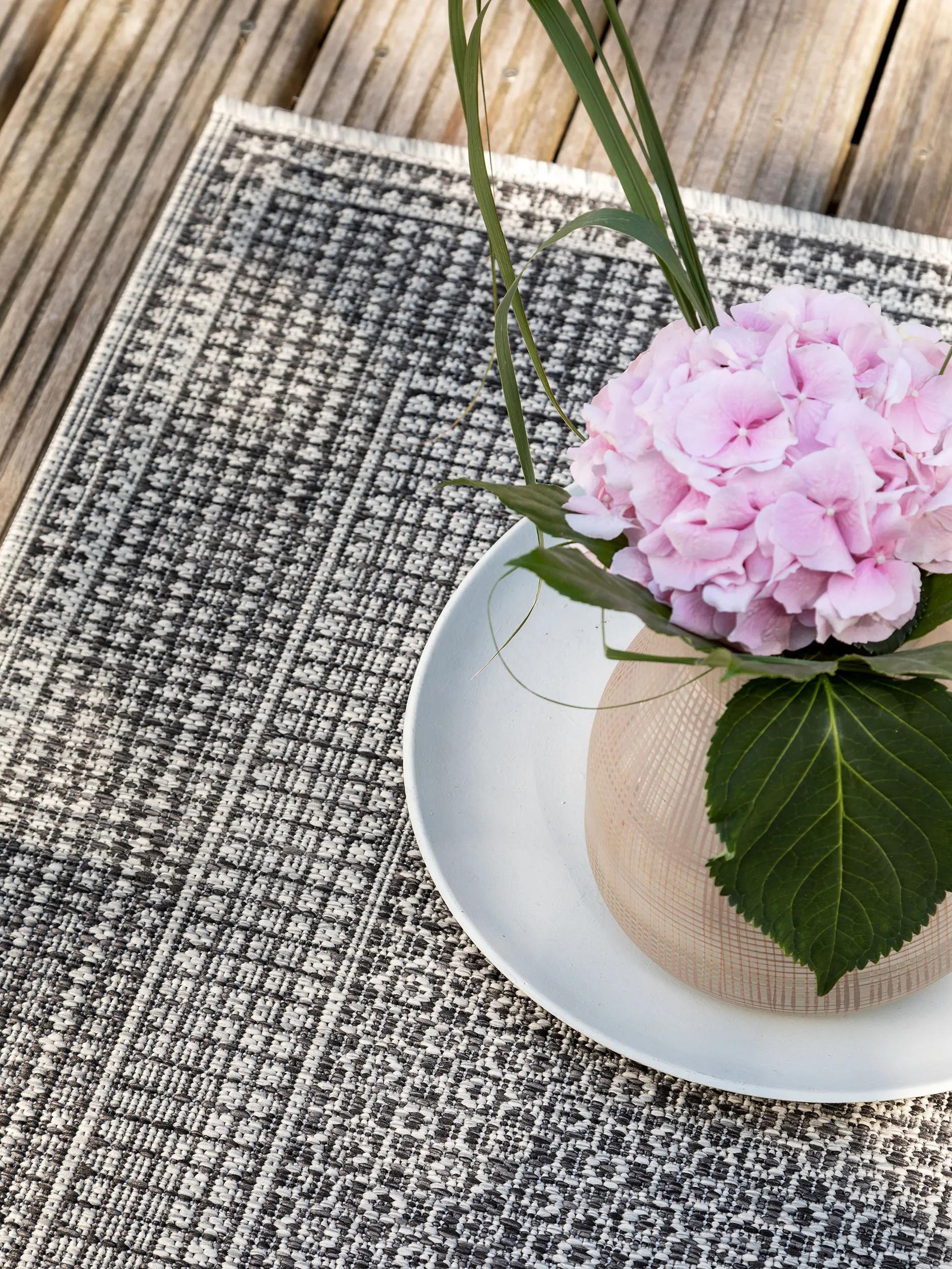In- & Outdoor Rug Cleo Charcoal