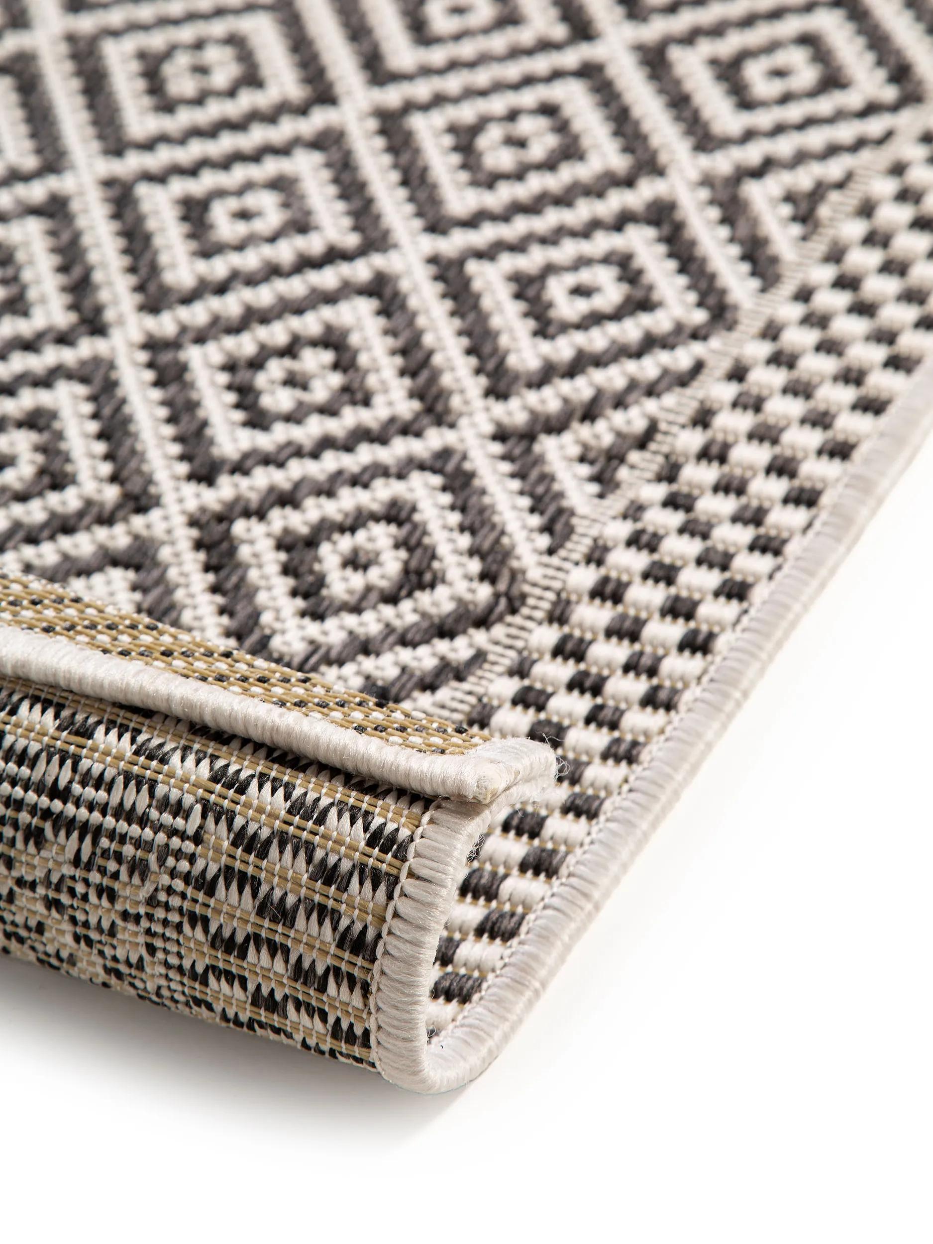In- & Outdoor Rug Cleo White/Black
