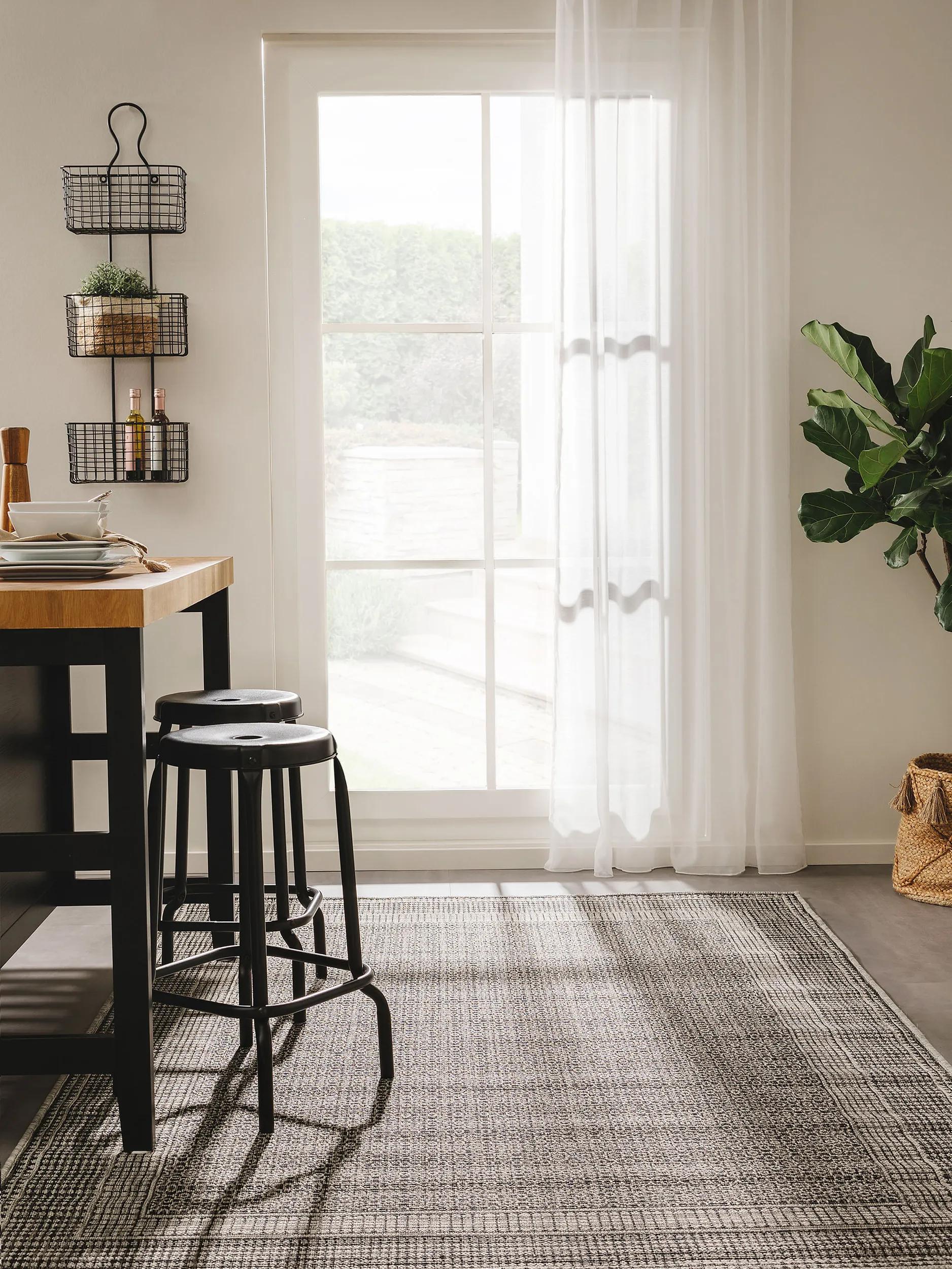 In- & Outdoor Rug Cleo Charcoal