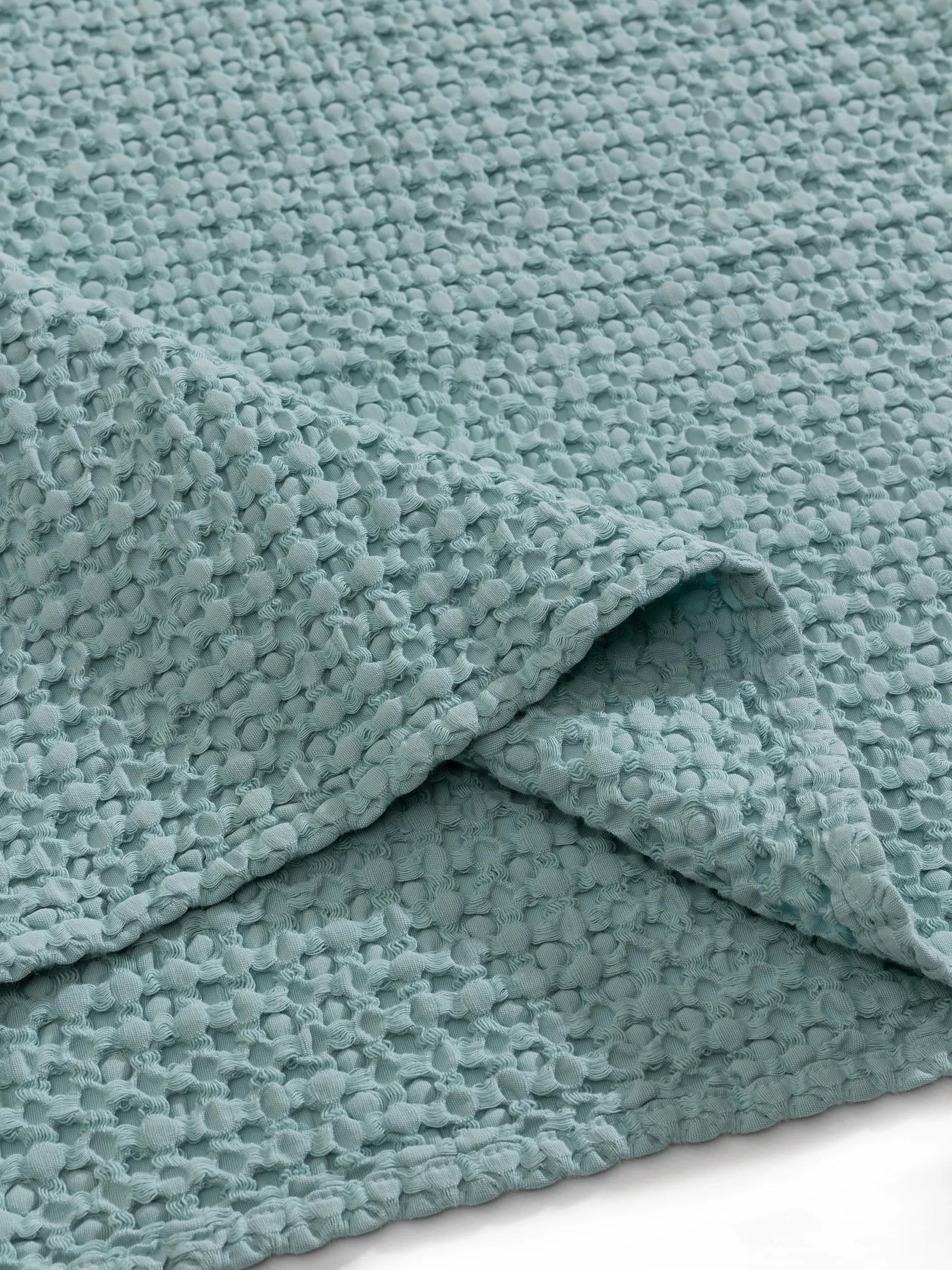 Cotton blanket Cloe Turquoise