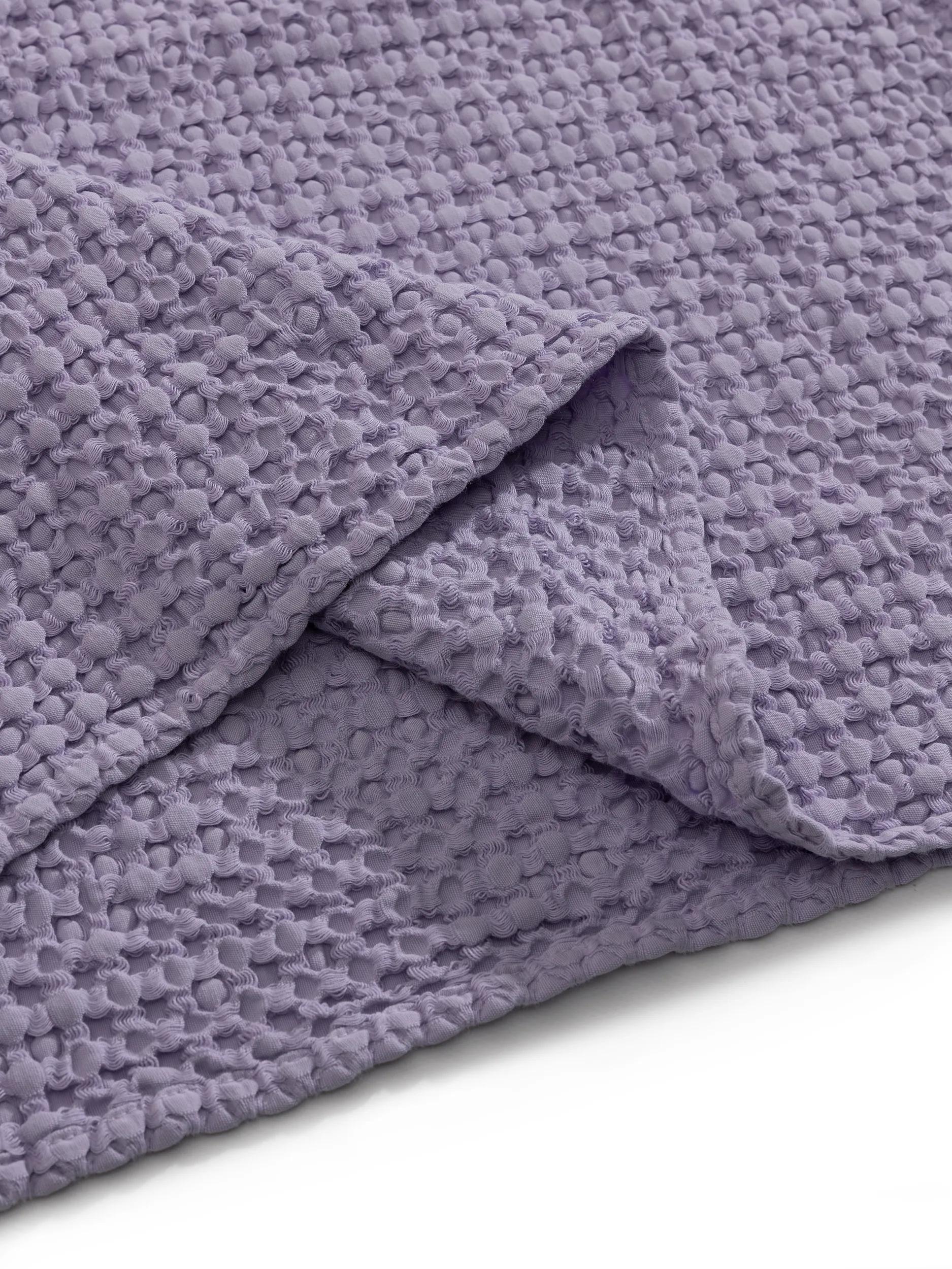 Cotton blanket Cloe Purple