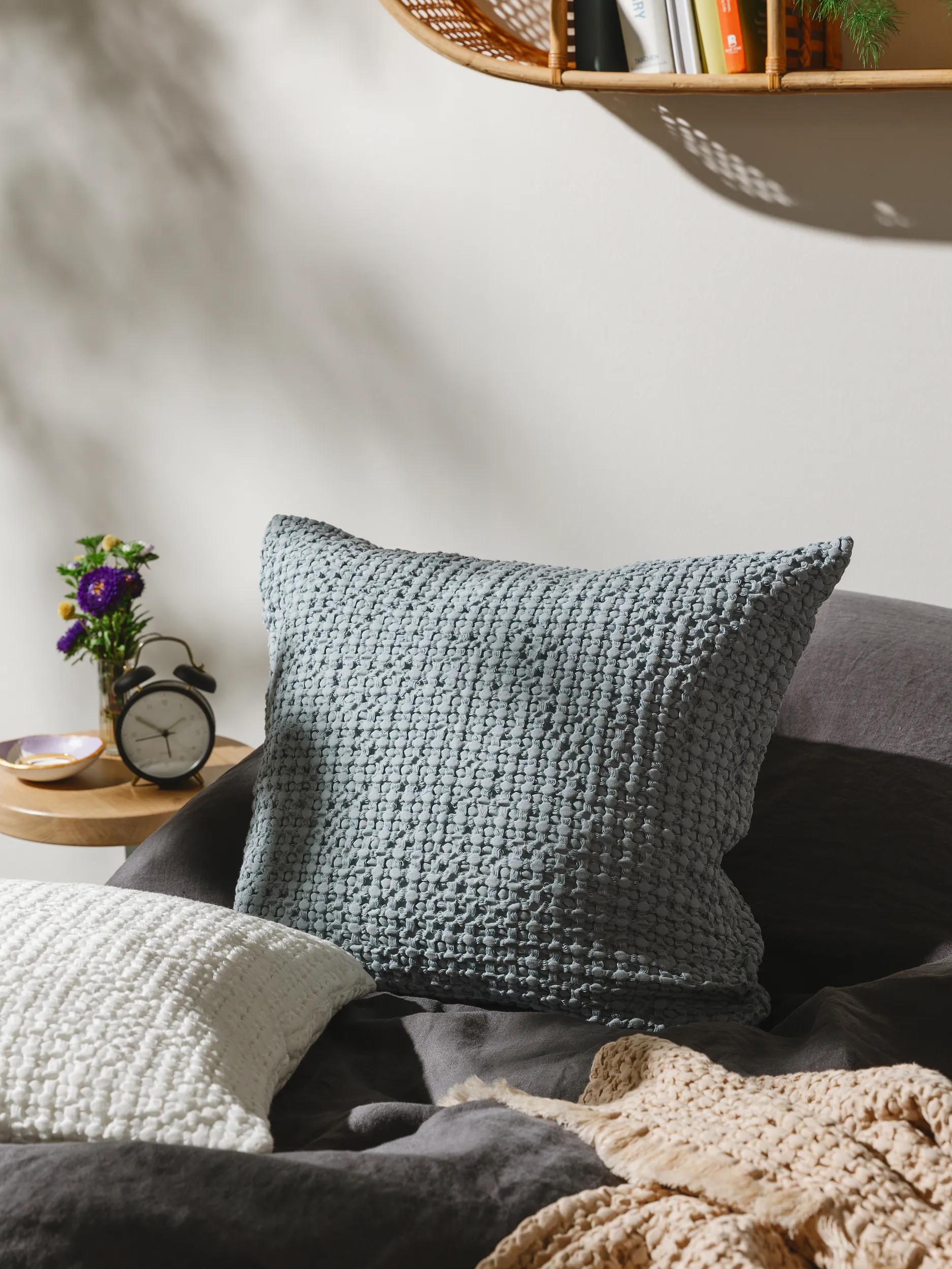 Cushion Cover Cloe Blue/Grey