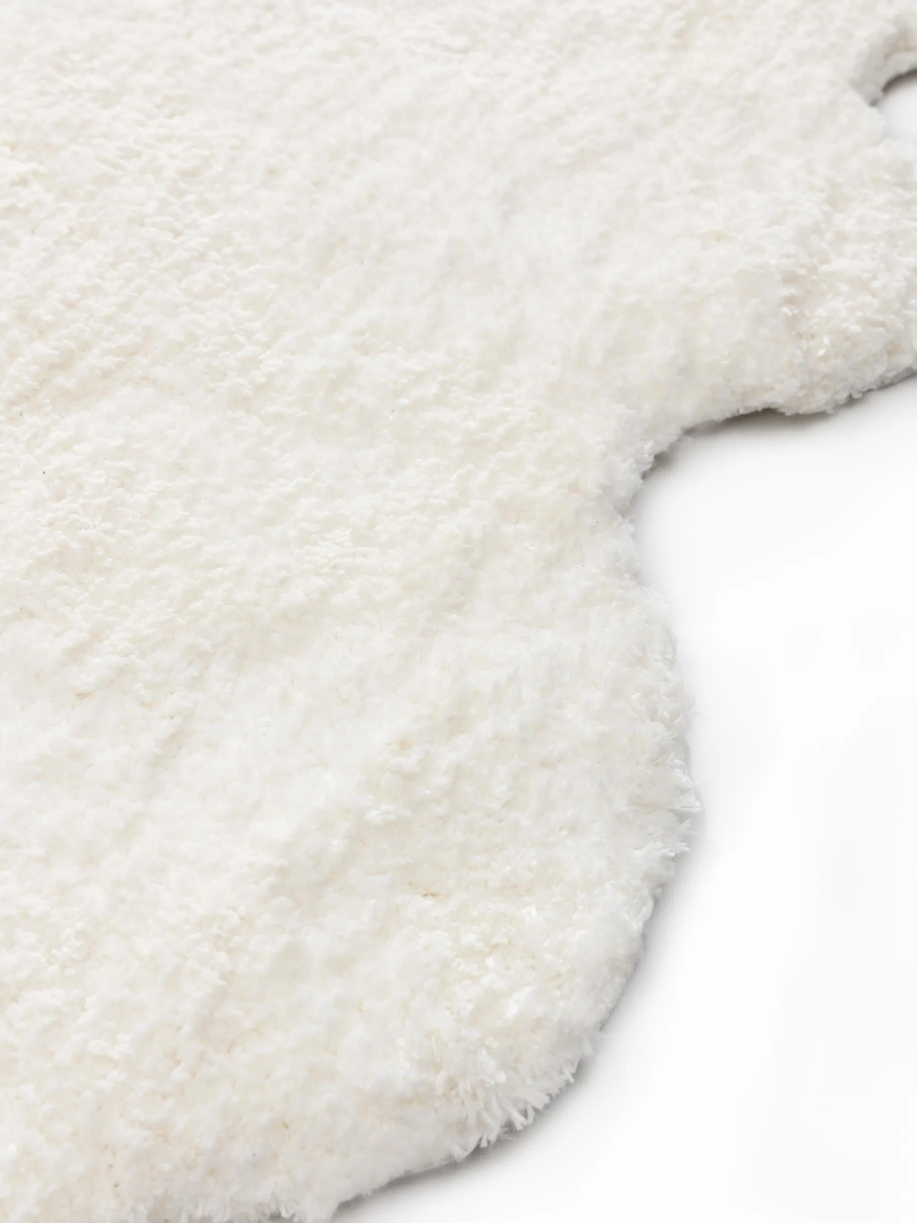 Shaggy rug Cloudy Cream