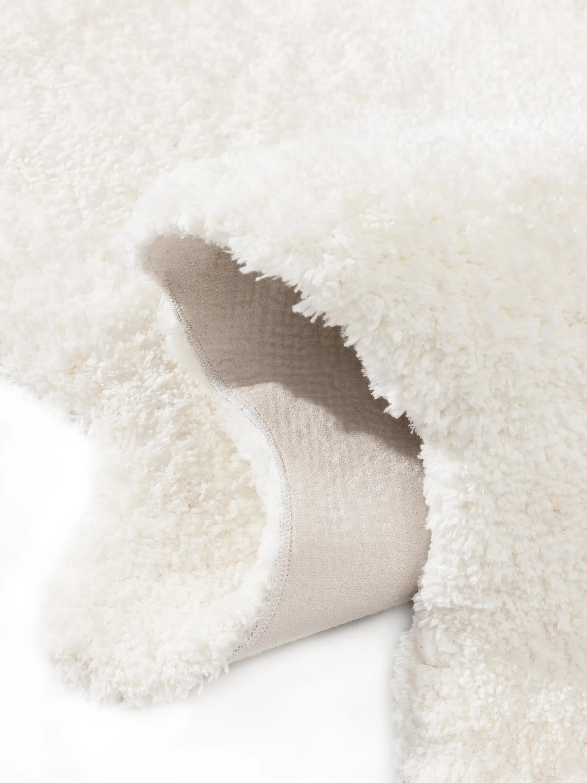 Shaggy rug Cloudy Cream