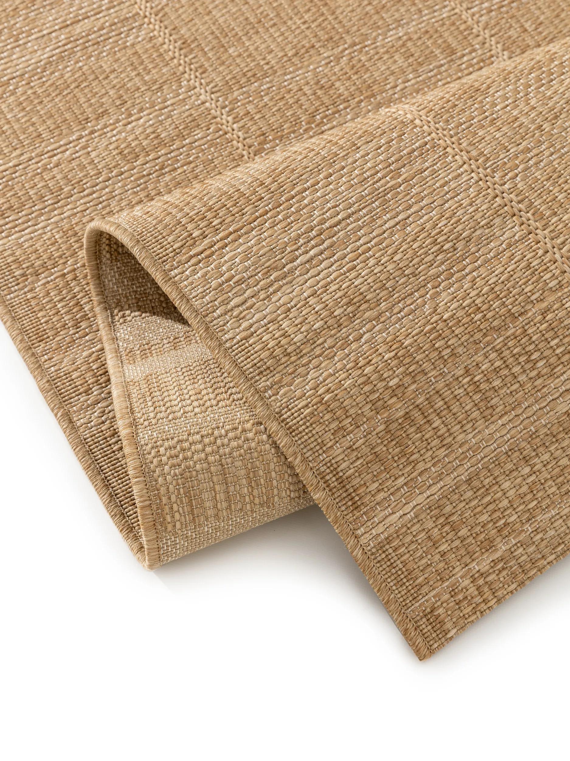 In- & Outdoor Läufer Como Hellbraun