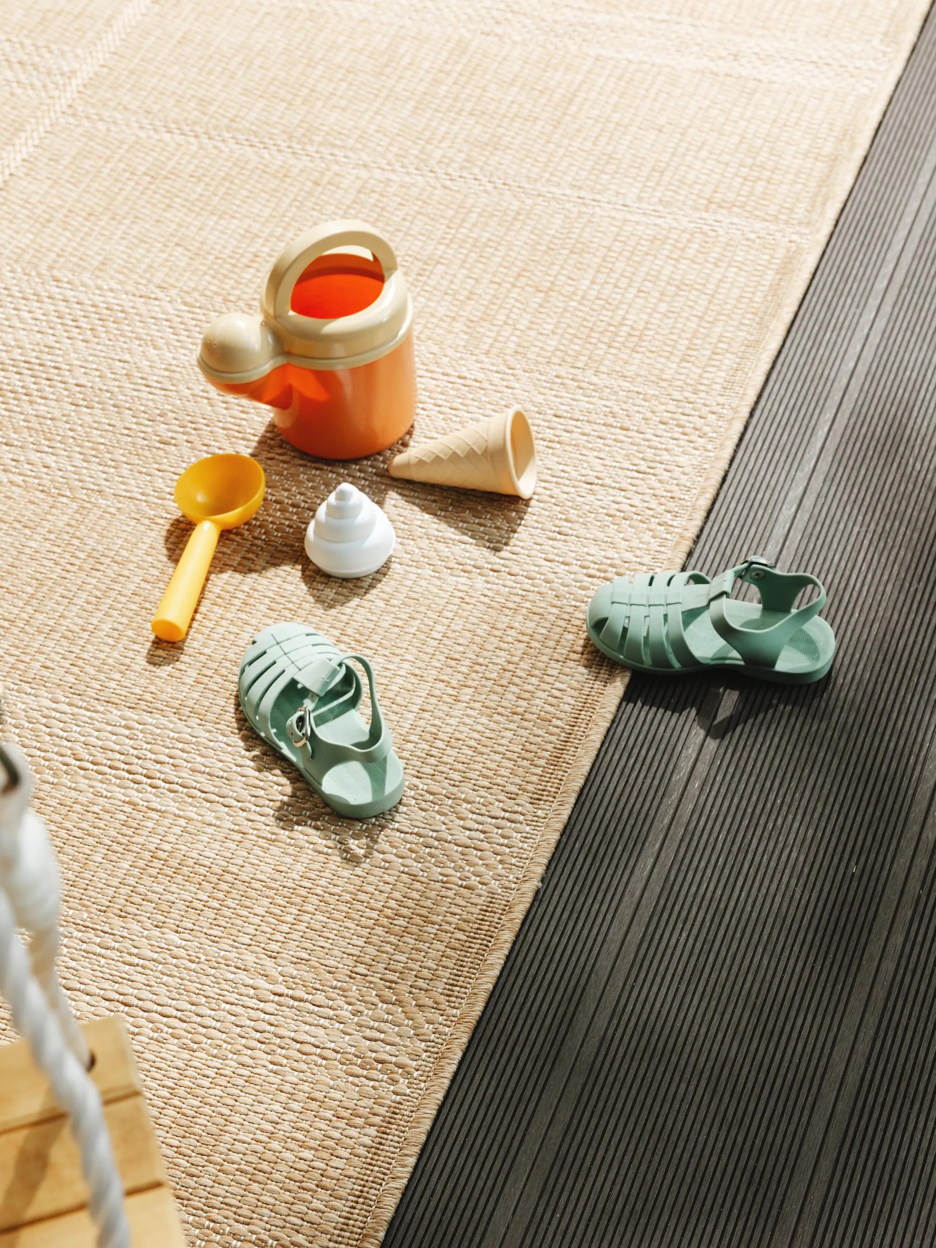 In- & Outdoor Rug Como Light Brown