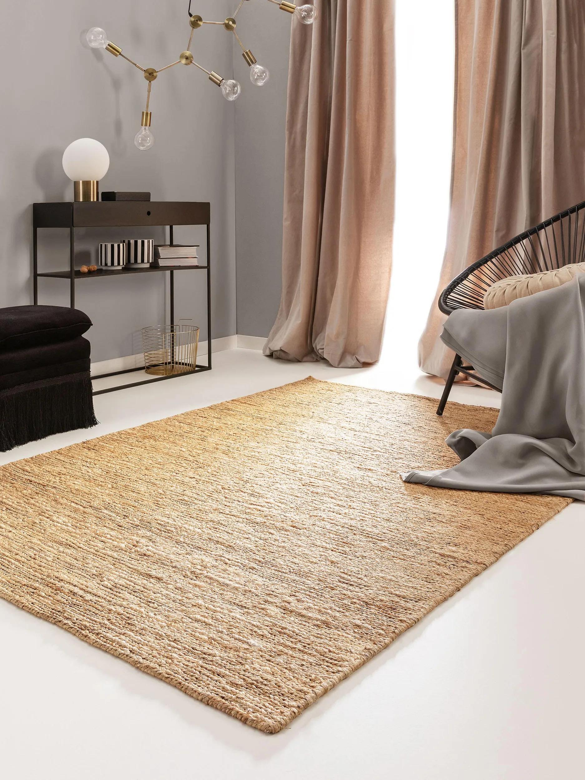 Jute Rug Cosmo Light Brown