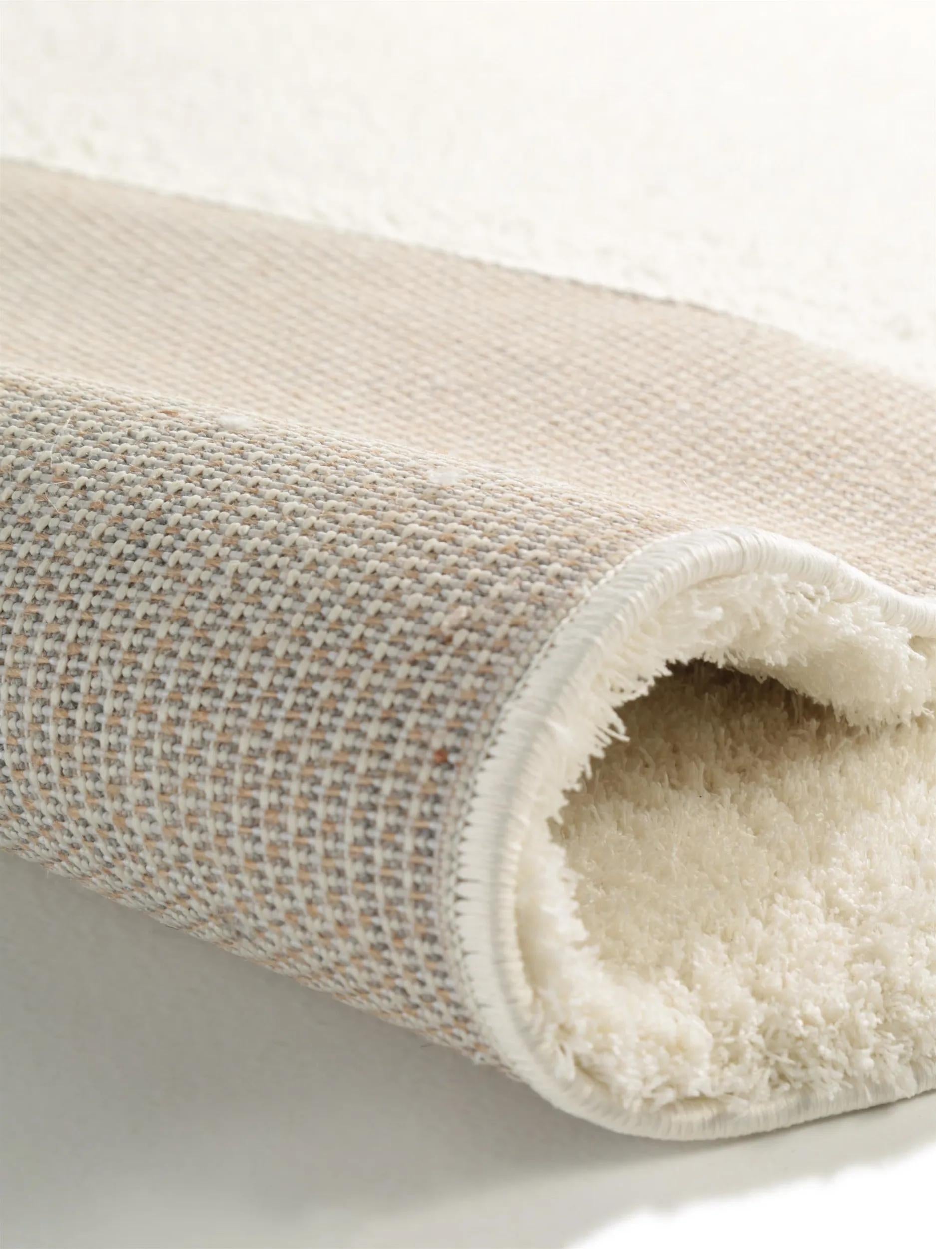 Shaggy Rug Cosy White