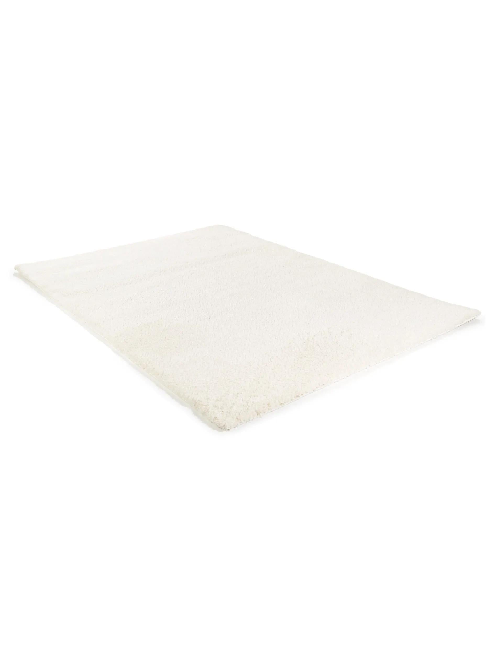 Shaggy Rug Cosy White