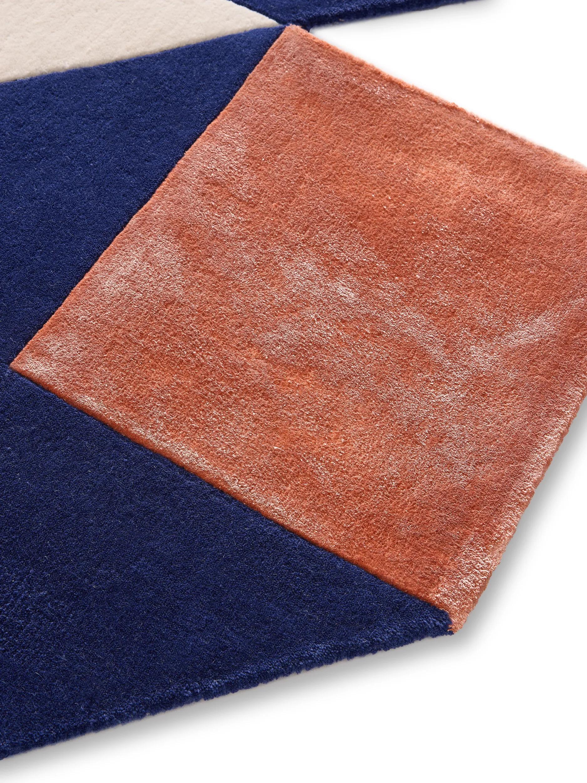 Rug Cubes Blue/Orange