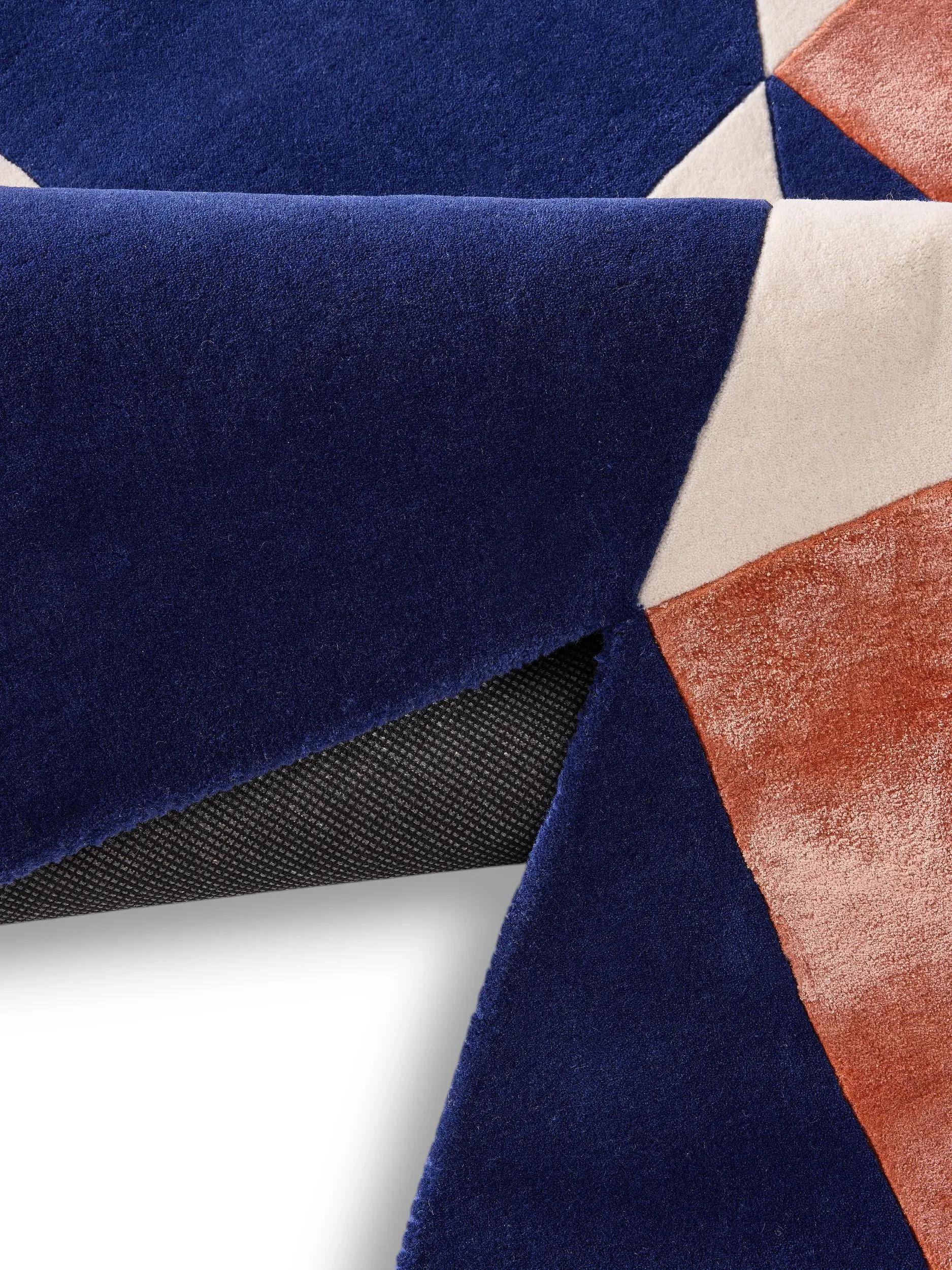 Rug Cubes Blue/Orange