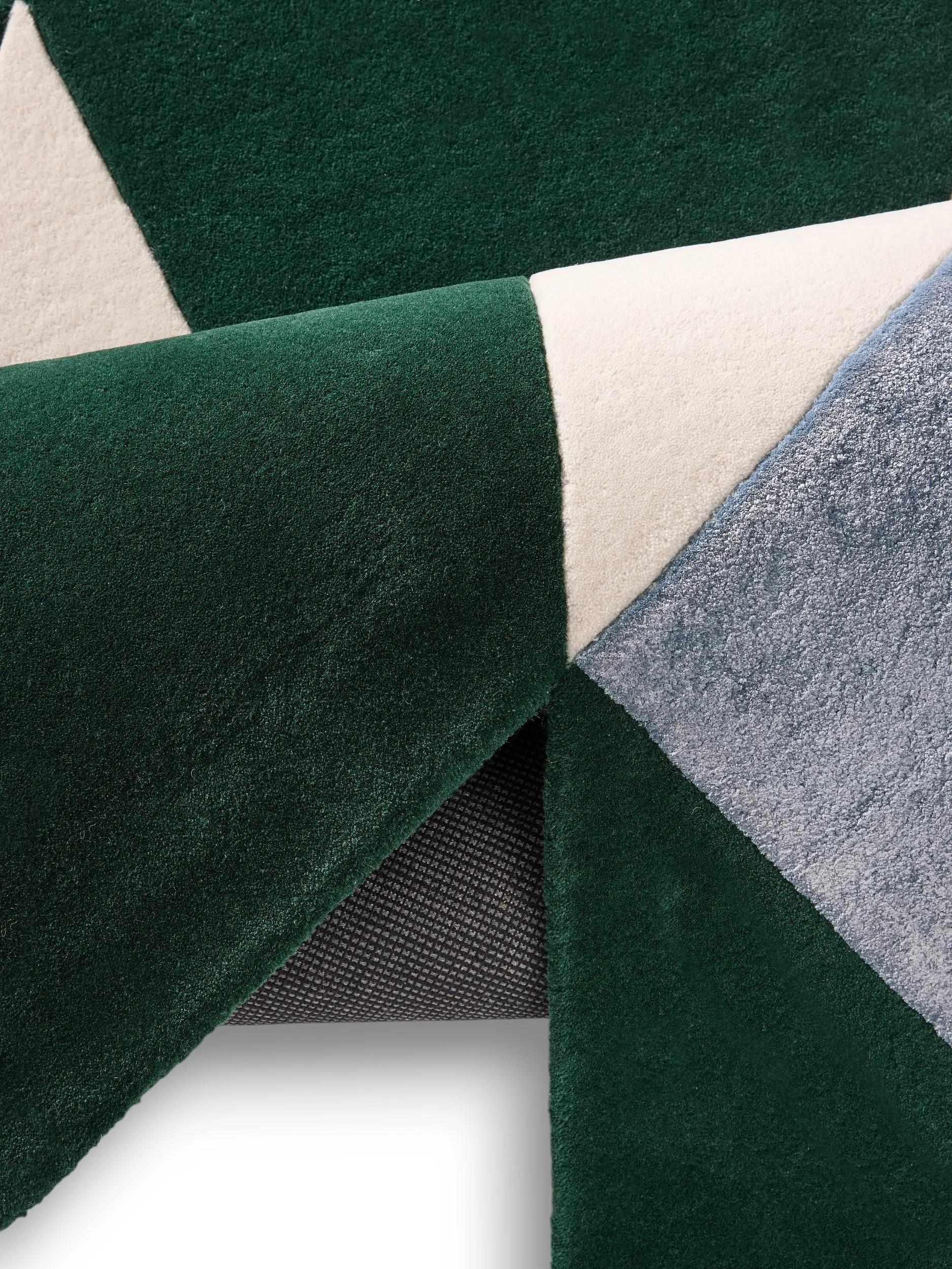 Rug Cubes Blue/Green