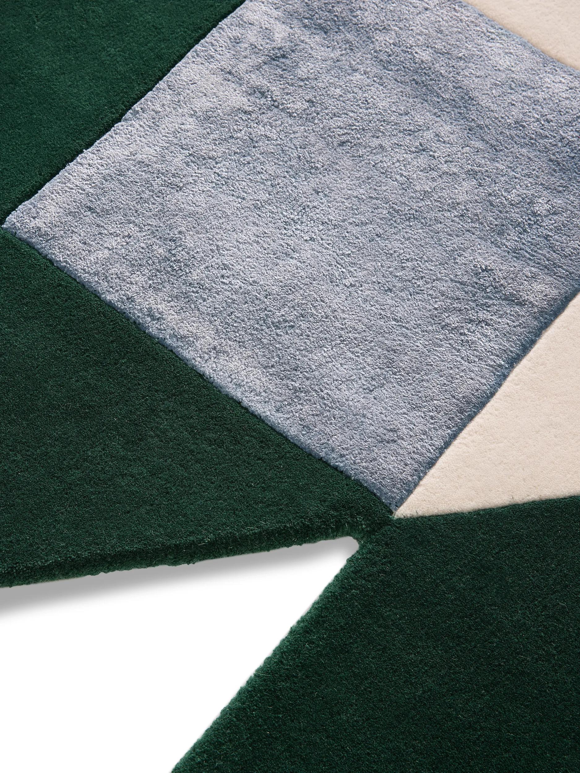 Rug Cubes Blue/Green