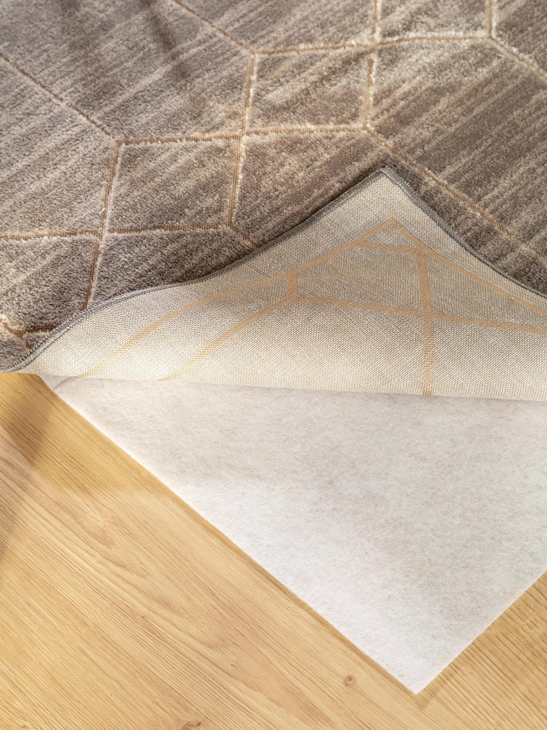 Teppich Gänseblümchen Grau