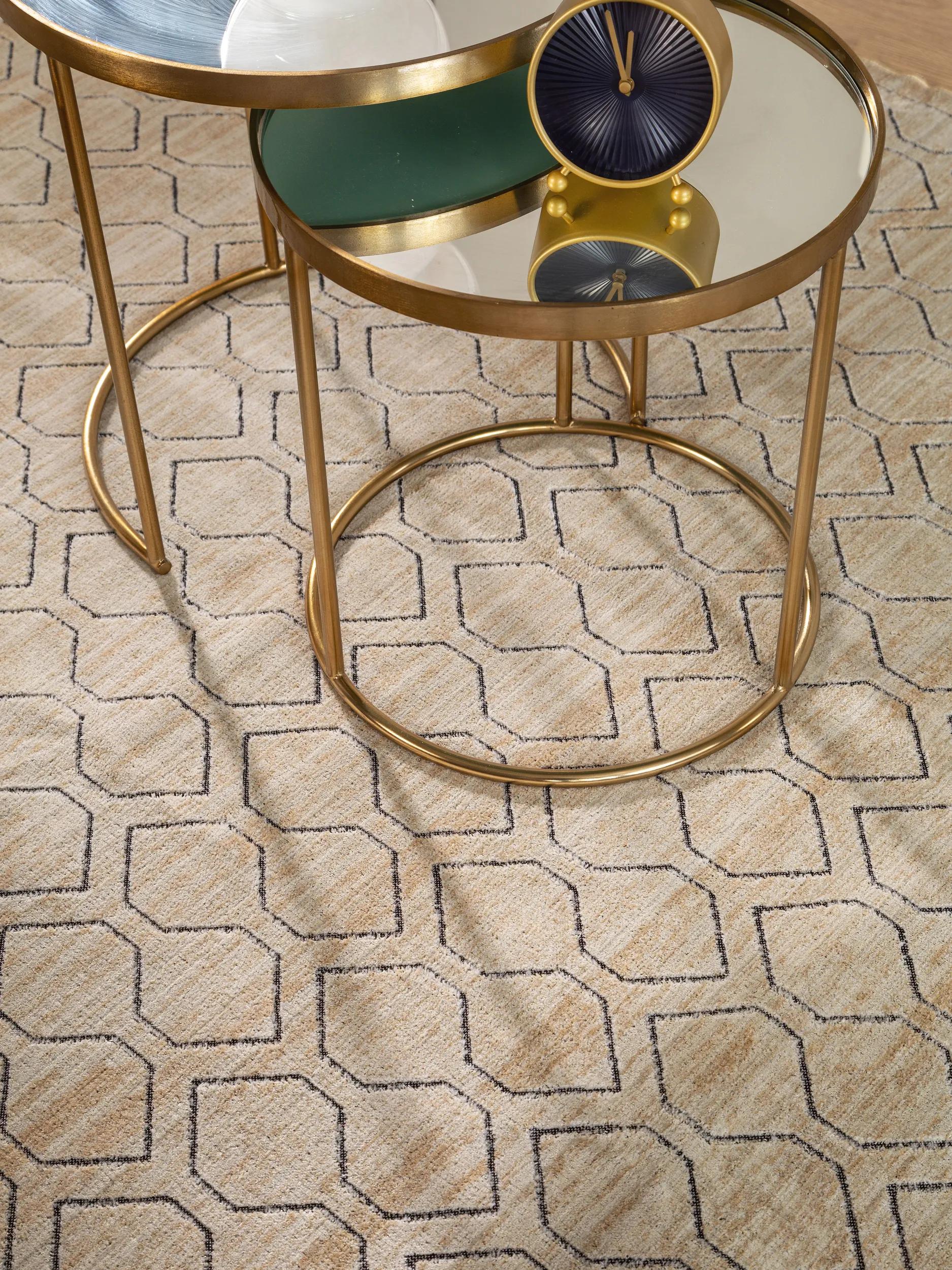 Alfombra Margarita Crema