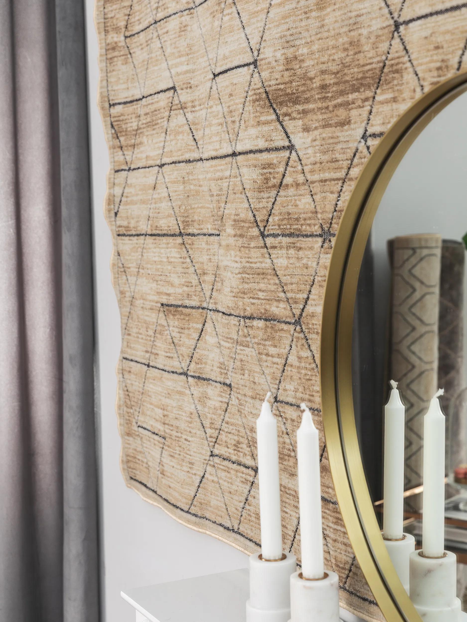 Teppich Gänseblümchen Creme