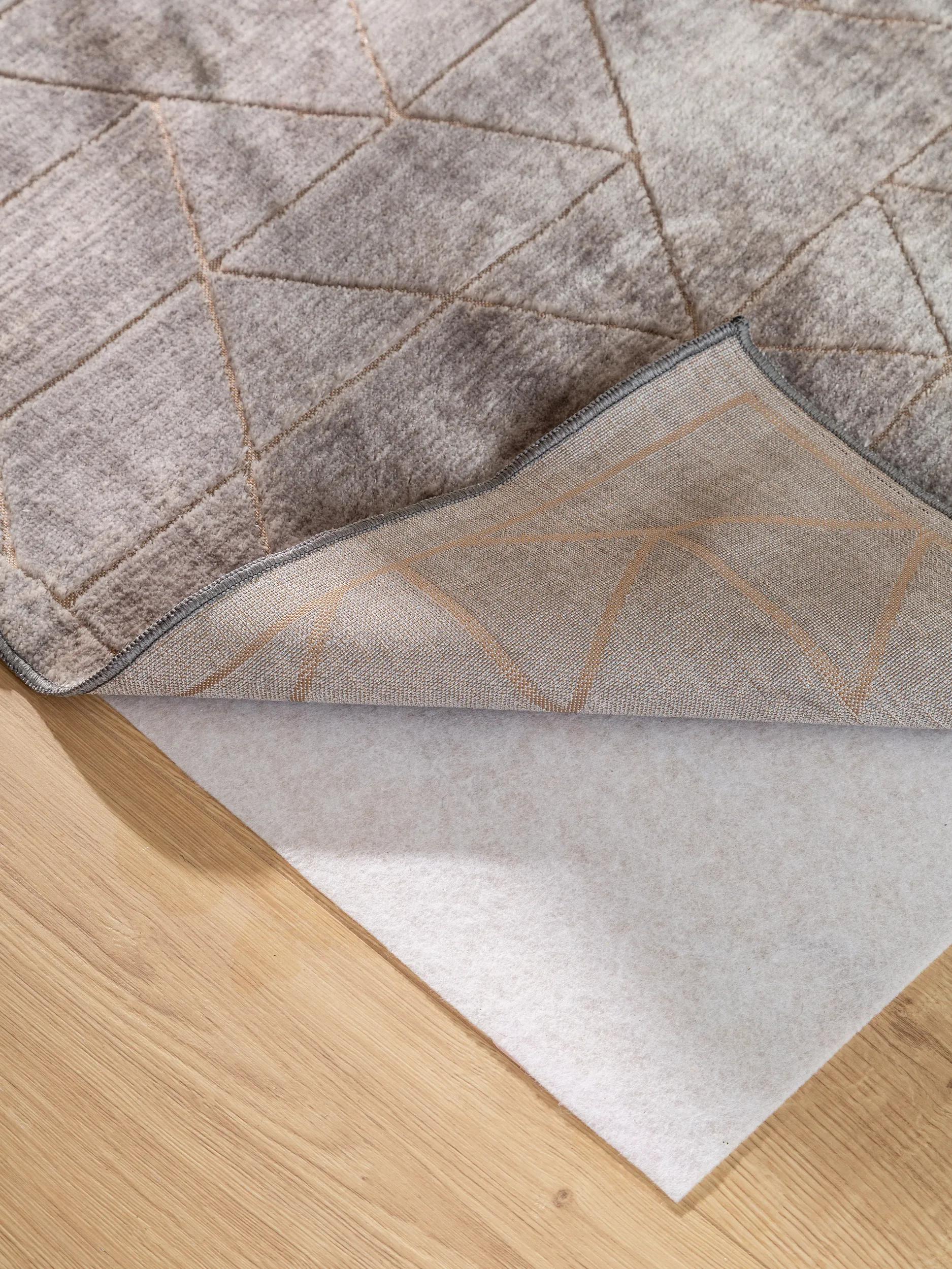 Teppich Gänseblümchen Grau