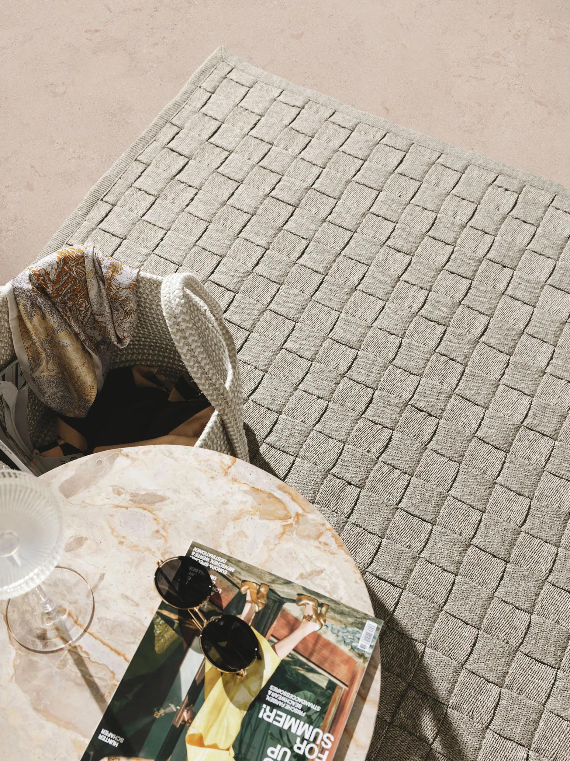 In- & Outdoor Rug Dalida Light Grey