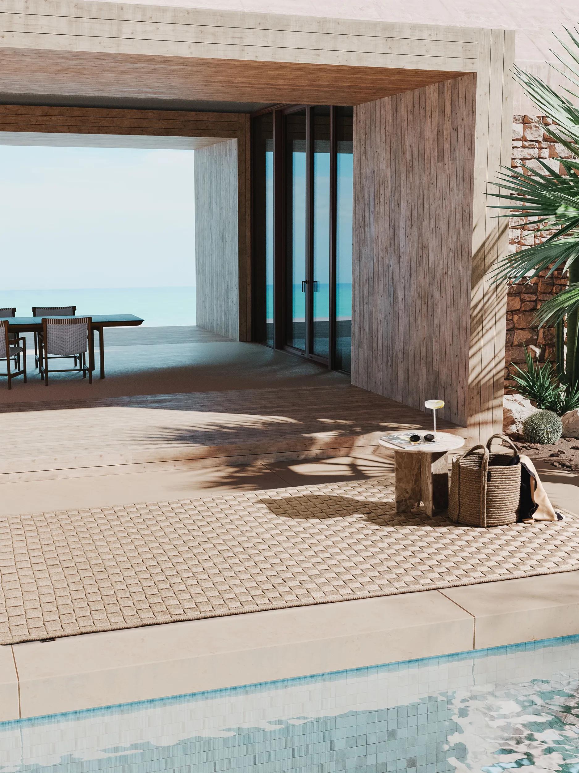 In- & Outdoor Rug Dalida Beige