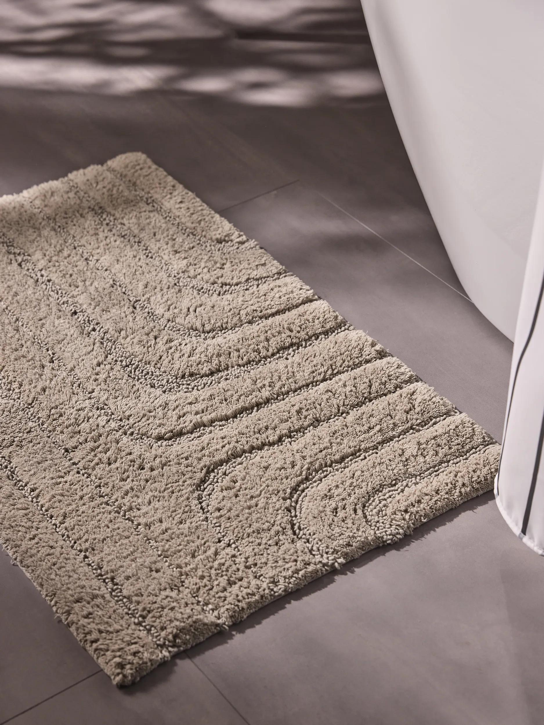 Bath Rug Dan Taupe