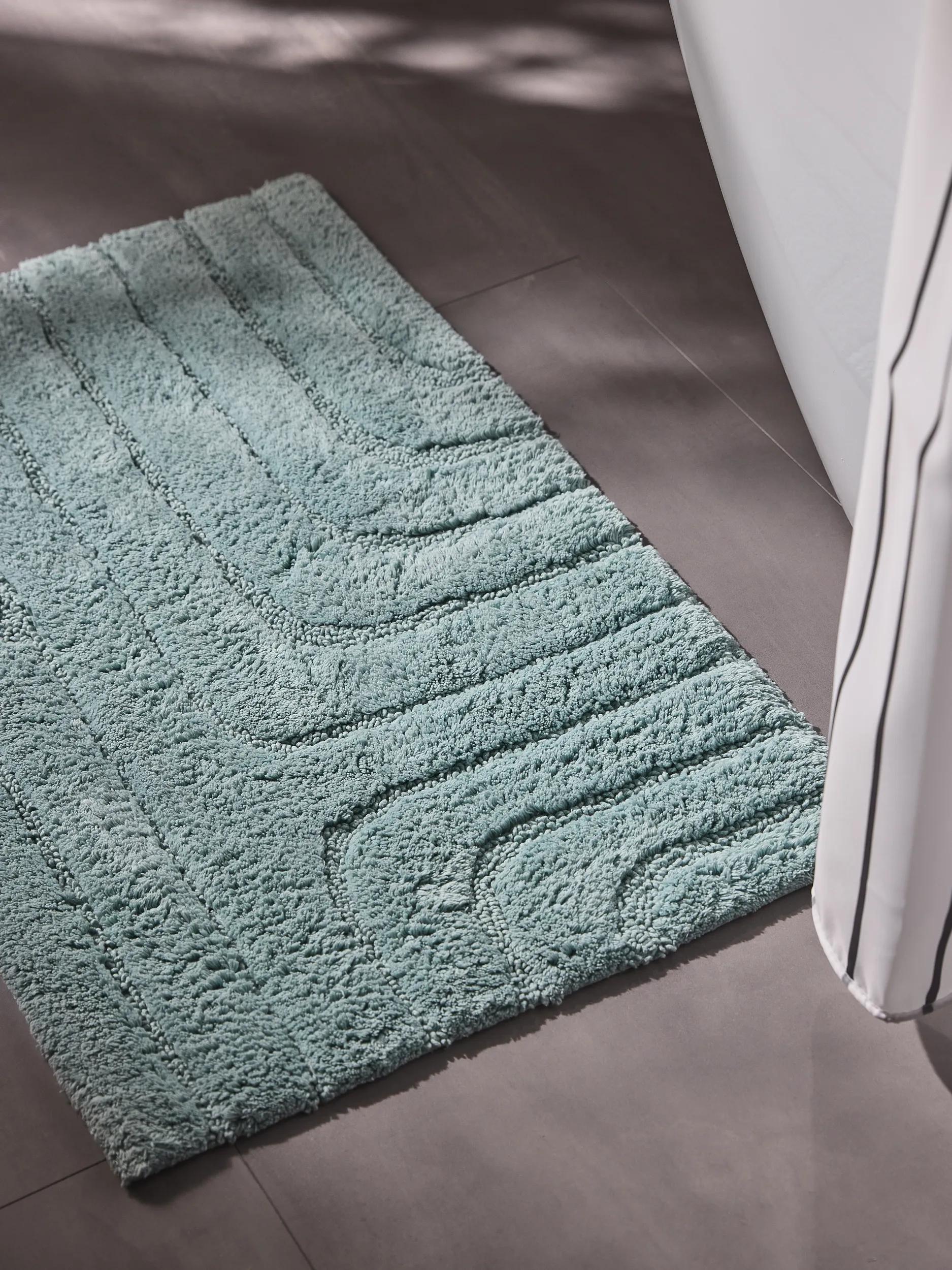 Bath Rug Dan Blue