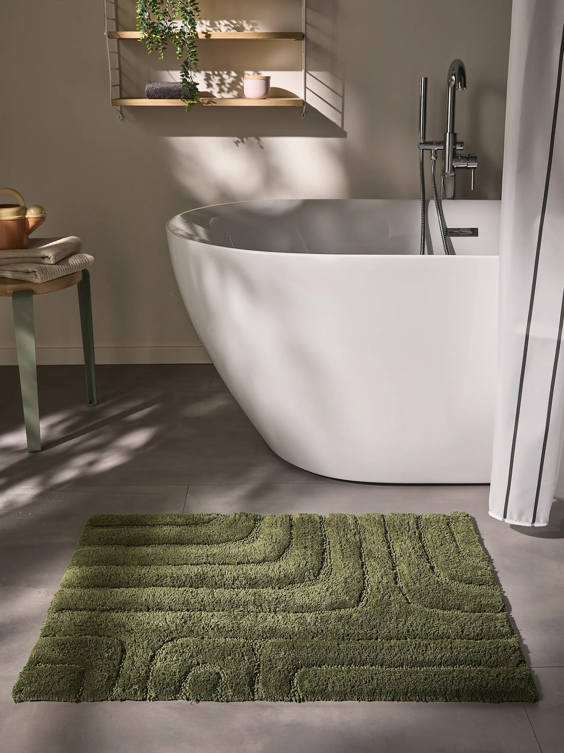 Bath Rug Dan Green