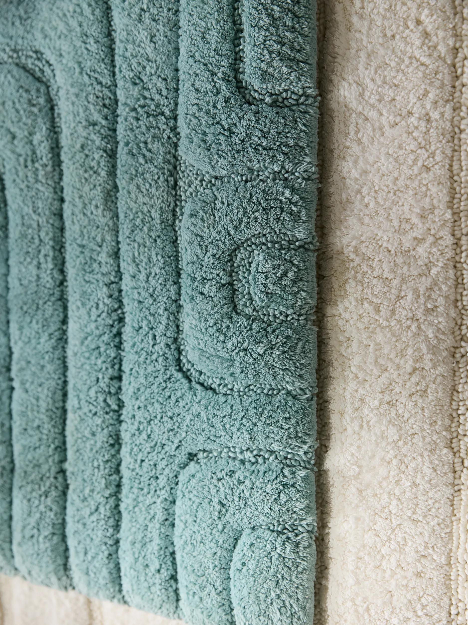 Bath Rug Dan Blue