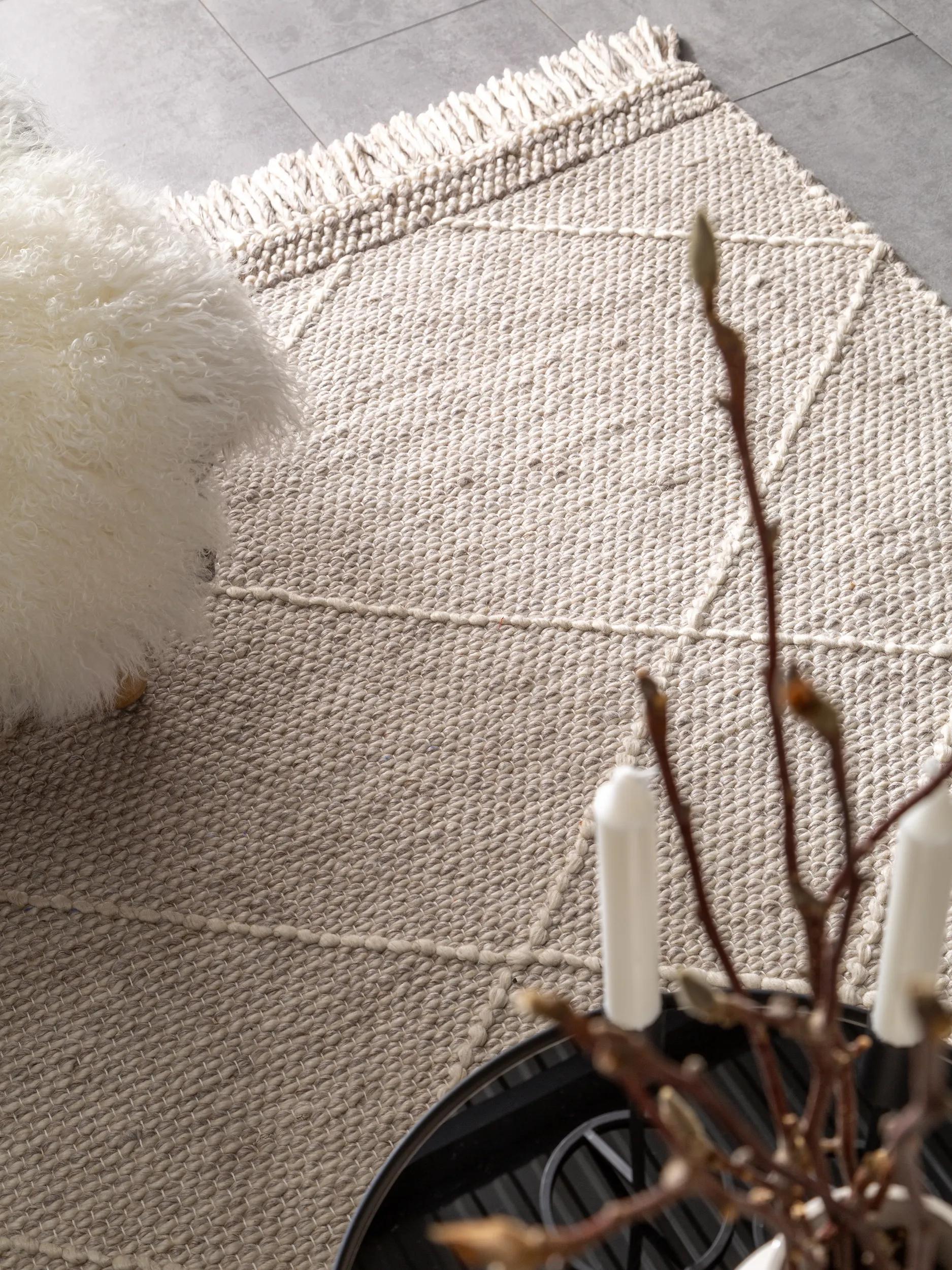 Wool Rug Daphne Beige