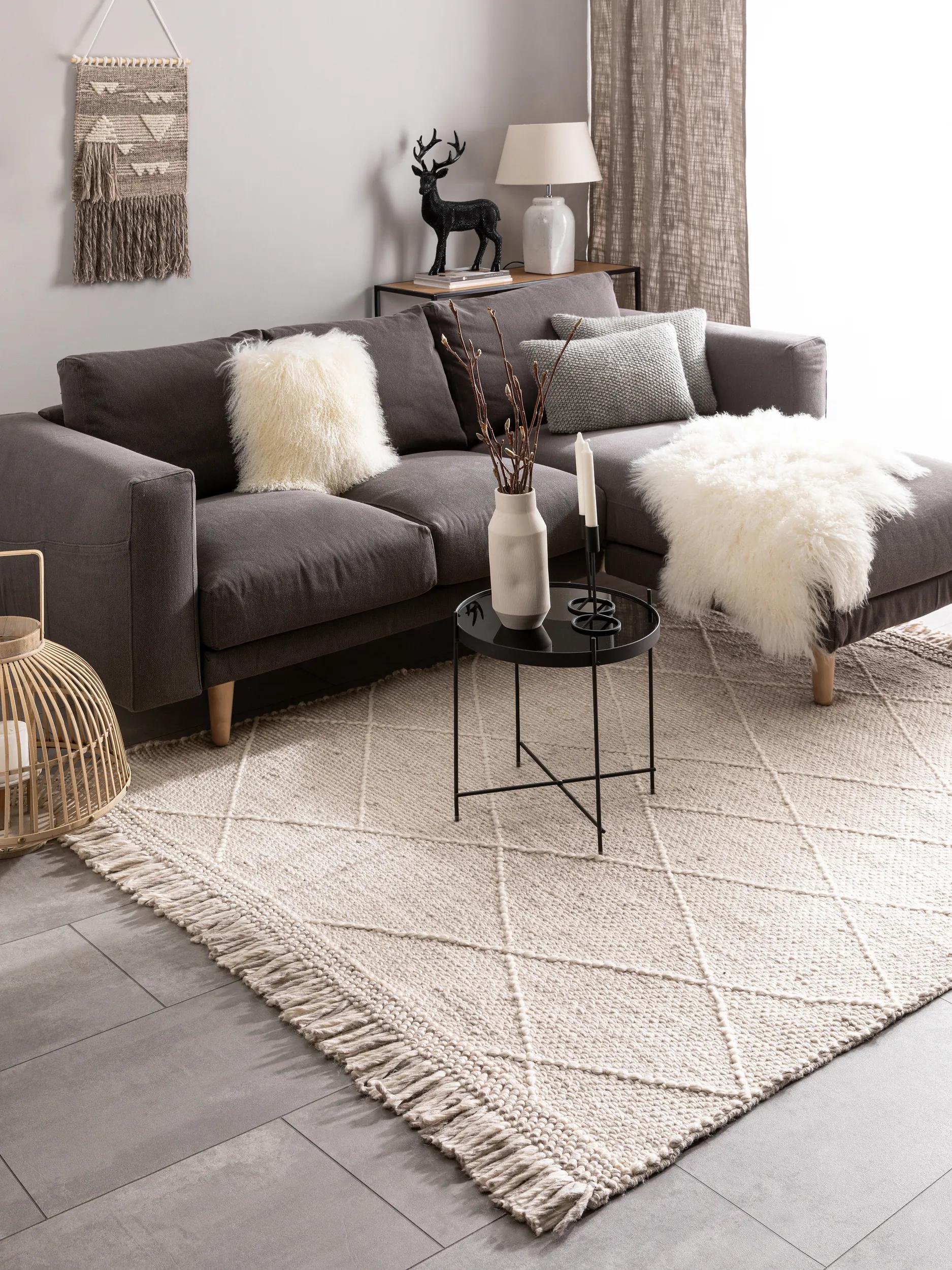 Wool Rug Daphne Beige
