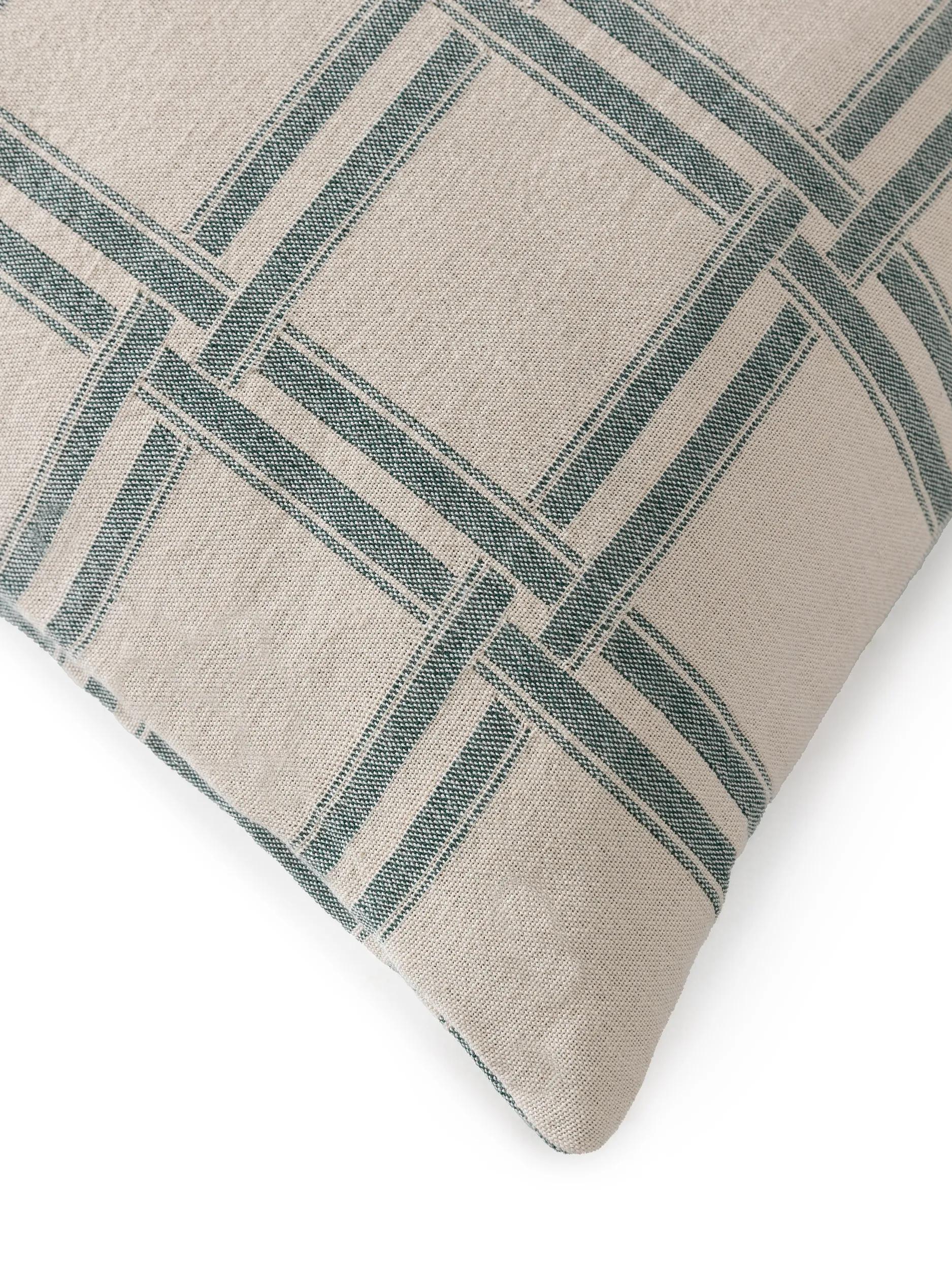 Cushion Cover Dario Cream/Green