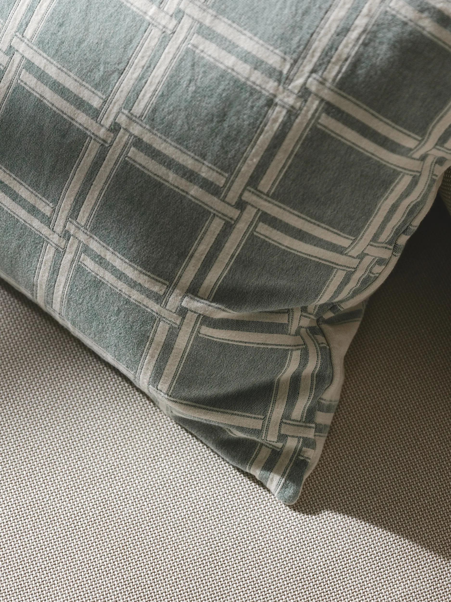 Cushion Cover Dario Cream/Green