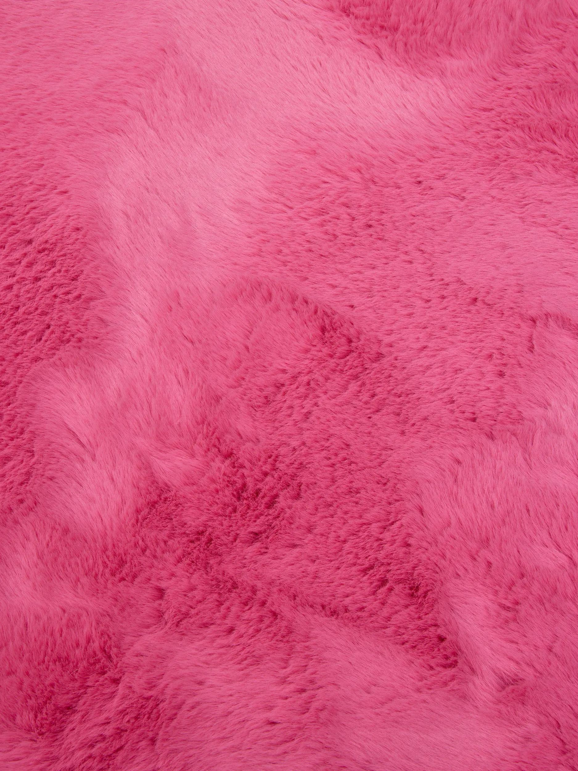 Washable Kids Rug Dave Pink