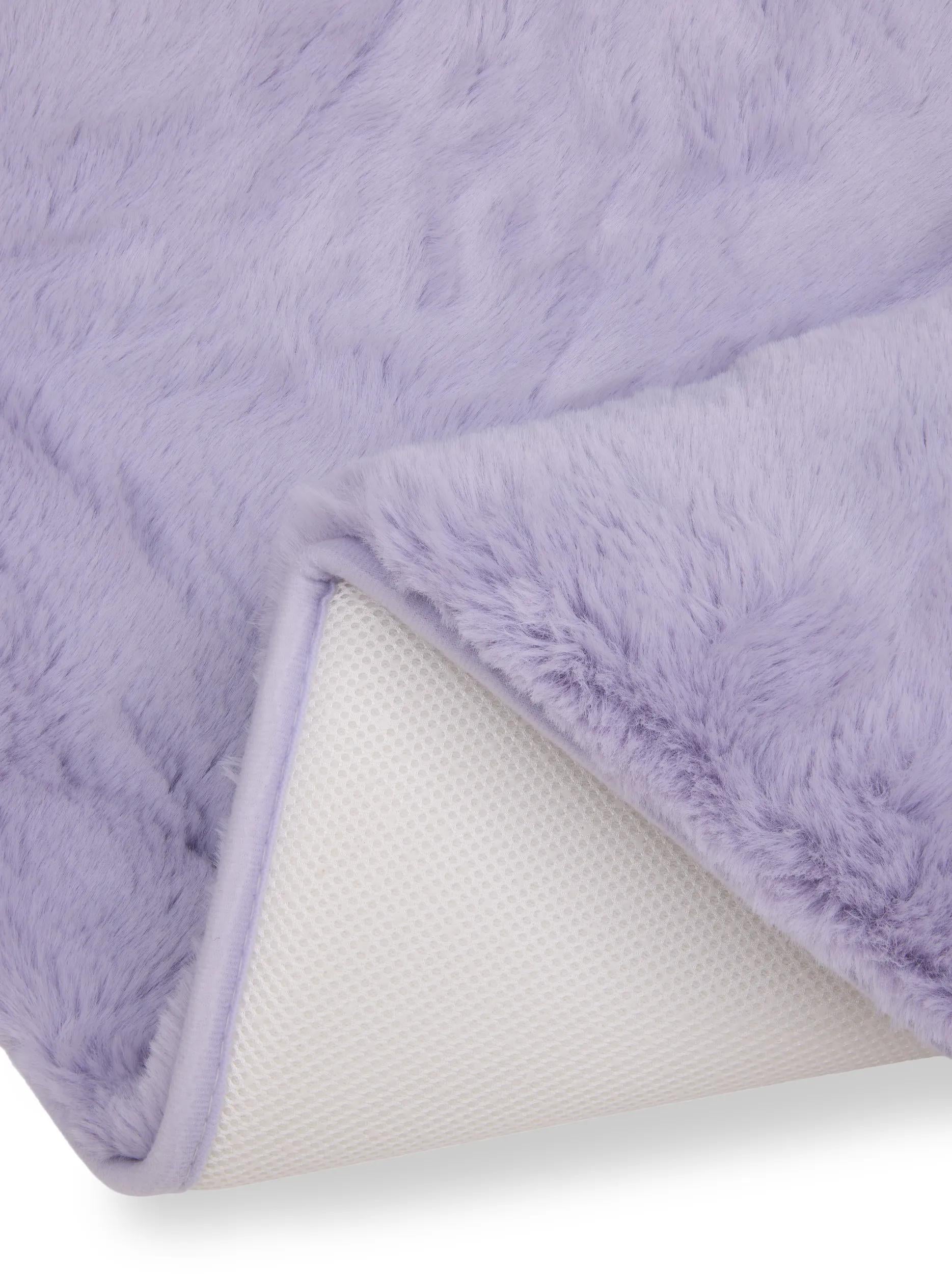 Washable Kids Rug Dave Purple