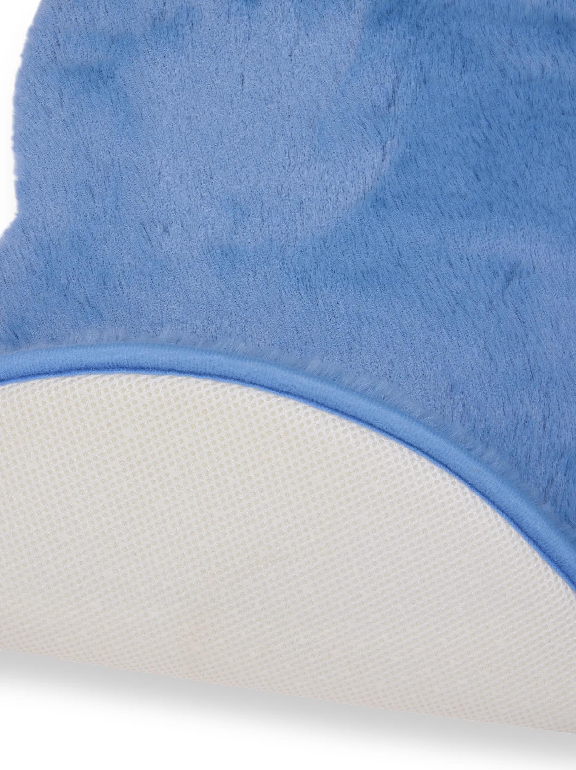 Washable Kids Rug Dave Blue