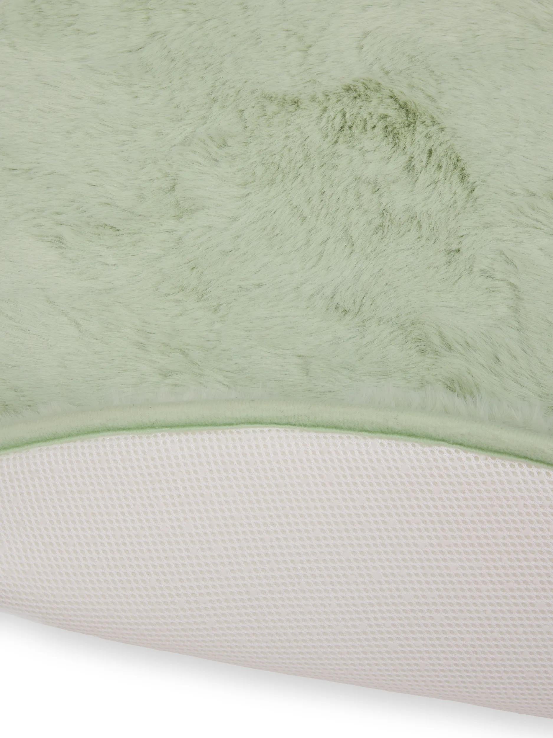 Washable Kids Rug Dave Light Green