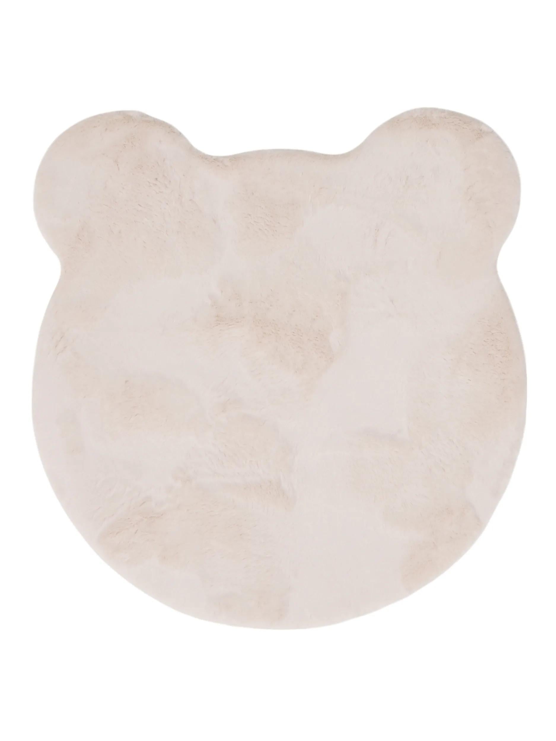 Alfombra lavable para niños Dave crema