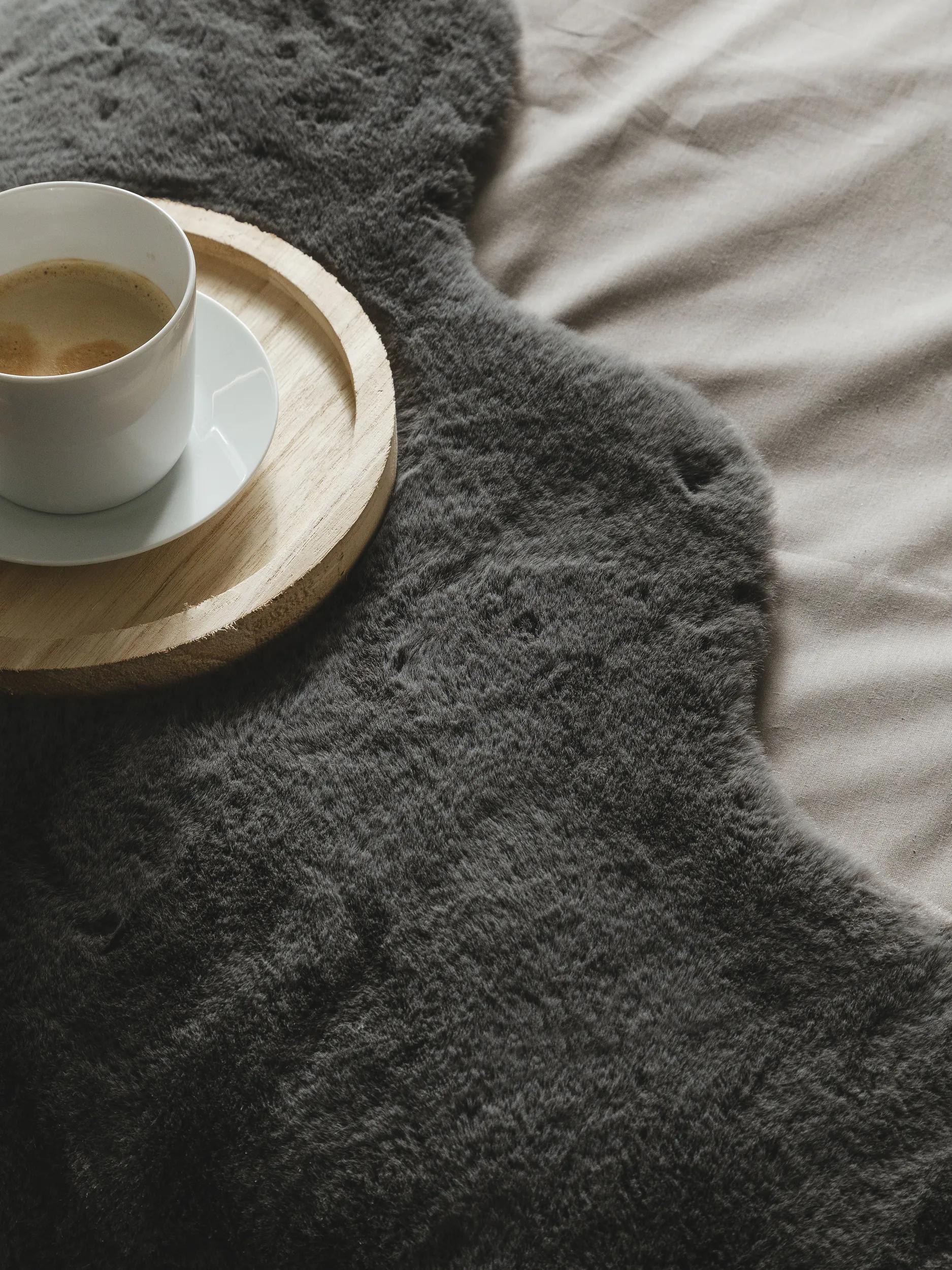 Kunstpelz Dave Kohle